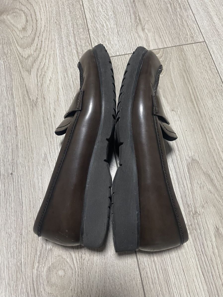 Prada × Vintage Vintage 00s Prada Spazzolato Leather Penny Loafer 3d5575 Size US 8 / IT 38 - 6 Thumbnail