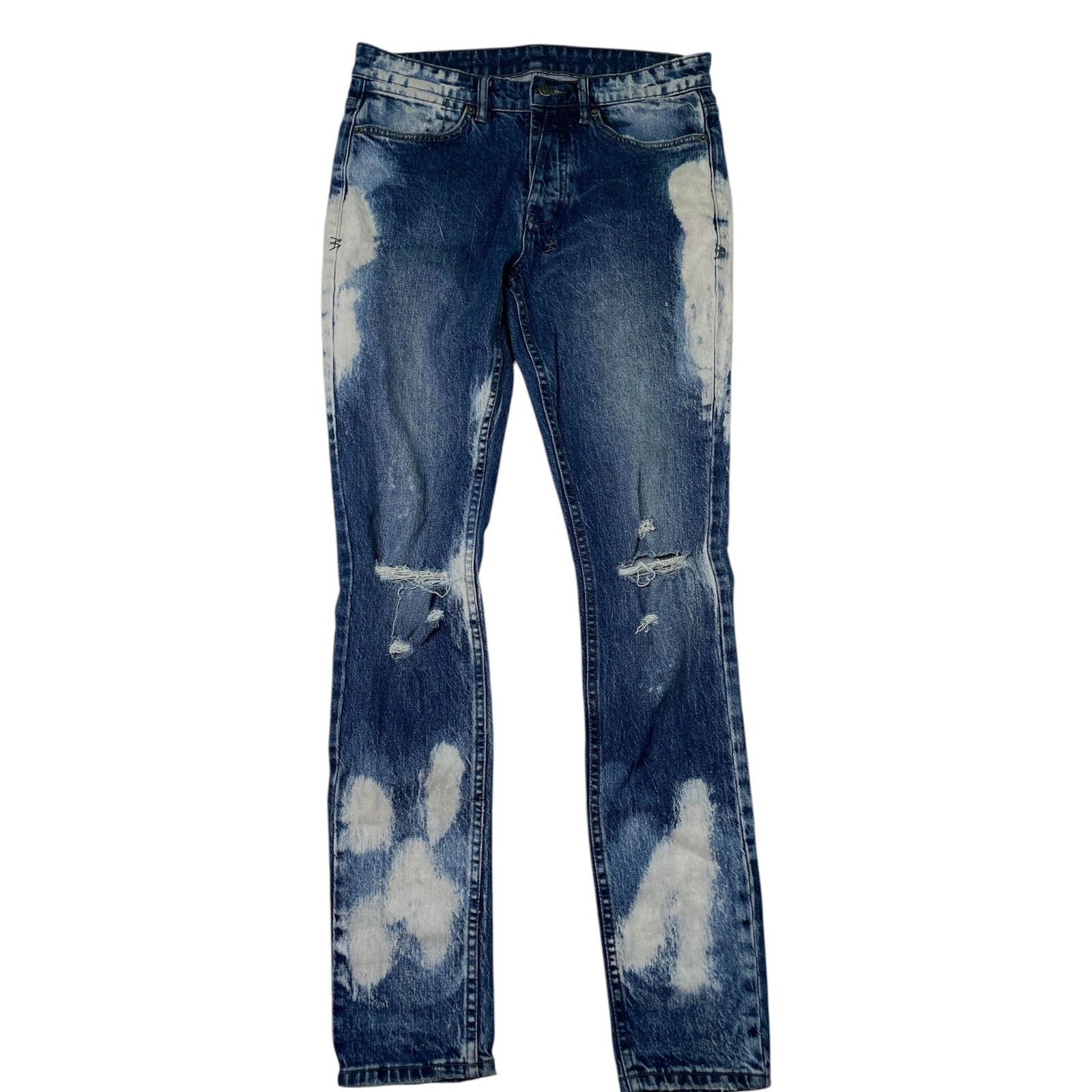 Ksubi Dark Wash Tie Dye Jeans