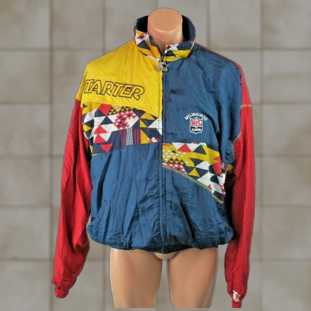古着 90's STARTER フリース RUGGED TERRAIN 古着 90年代 スターター Starter RUGGED TERRAIN ハーフジップ