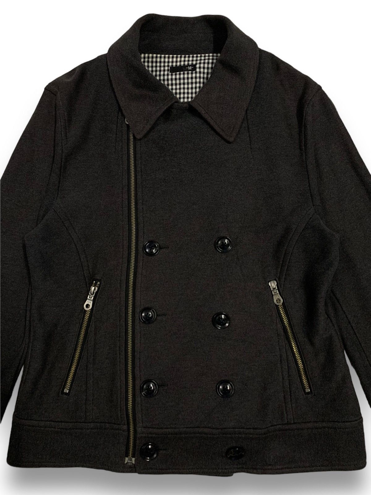 14th Addiction Japanese Brand Full Zip Double Breast Punk Biker Jacket Size US S / EU 44-46 / 1 - 4 Thumbnail