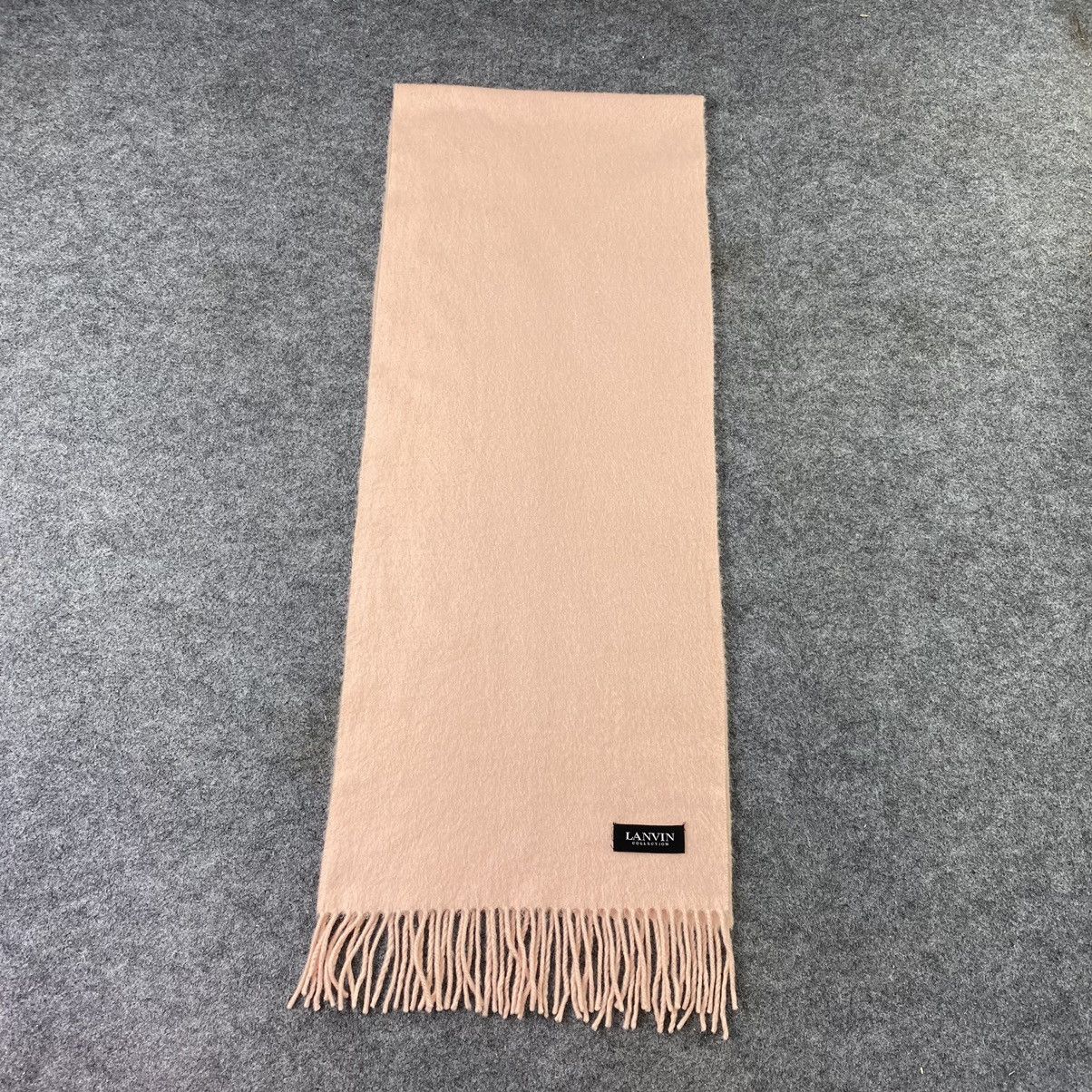 Lanvin × Vintage Lanvin Muffler/ Scar / Neckwear -T1394 Size ONE SIZE - 3 Thumbnail
