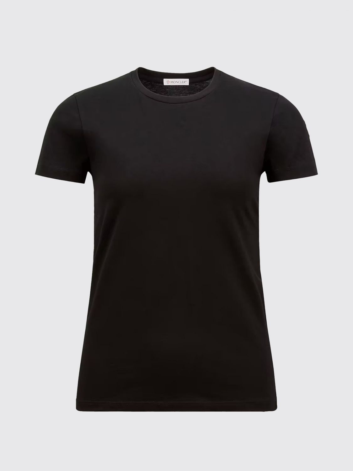 Moncler Moncler T-Shirt Woman Black Size S / US 4 / IT 40 - 1 Preview