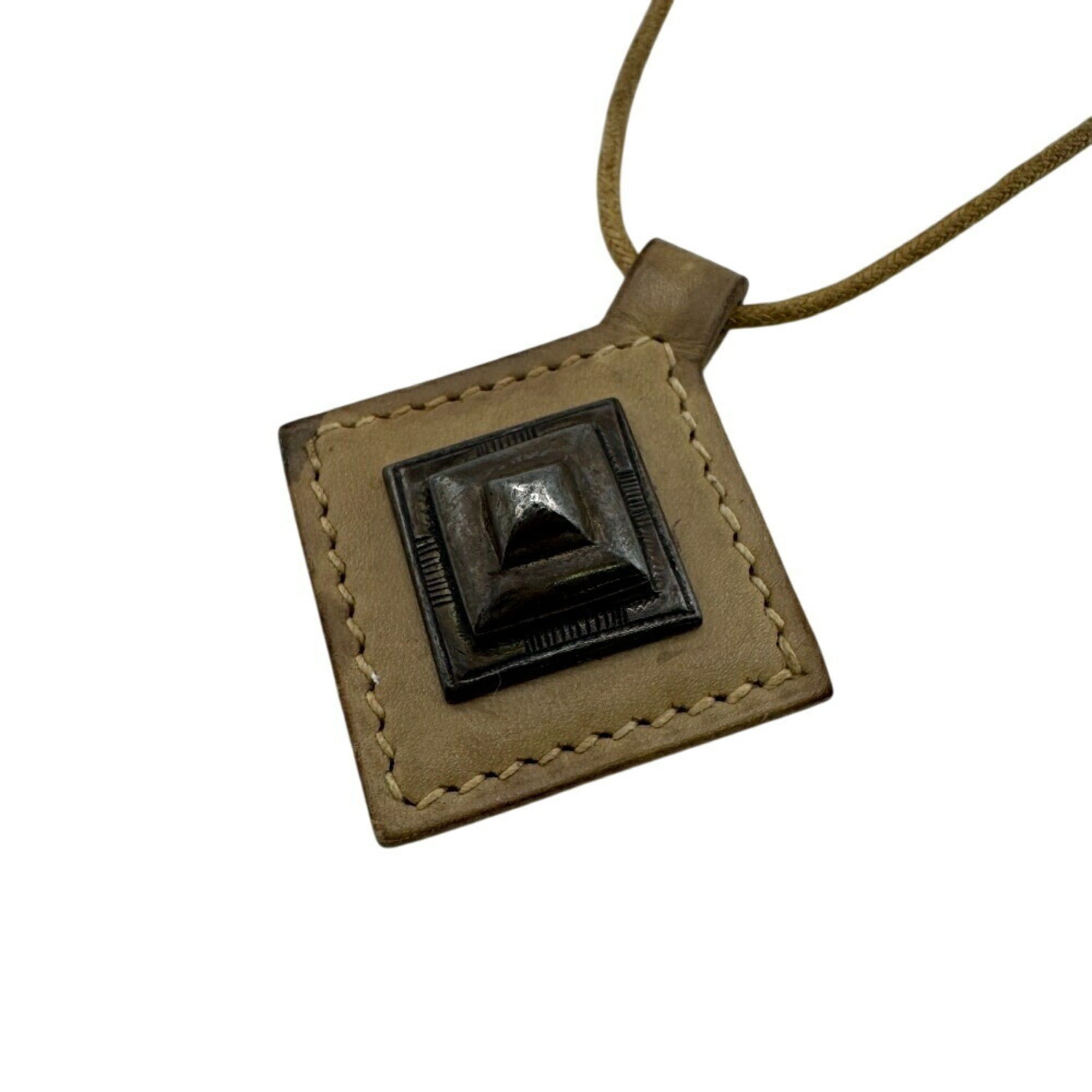 HERMES TOUAREG Pendant Choker, Hand-Carved by the Touareg Tribe 
