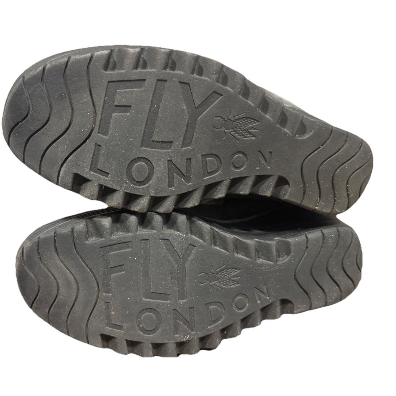 Fly London Fly London Yama Wedge Boots Women's SZ 38 Gray Suede Slouchy Size US 8 / IT 38 - 9 Thumbnail