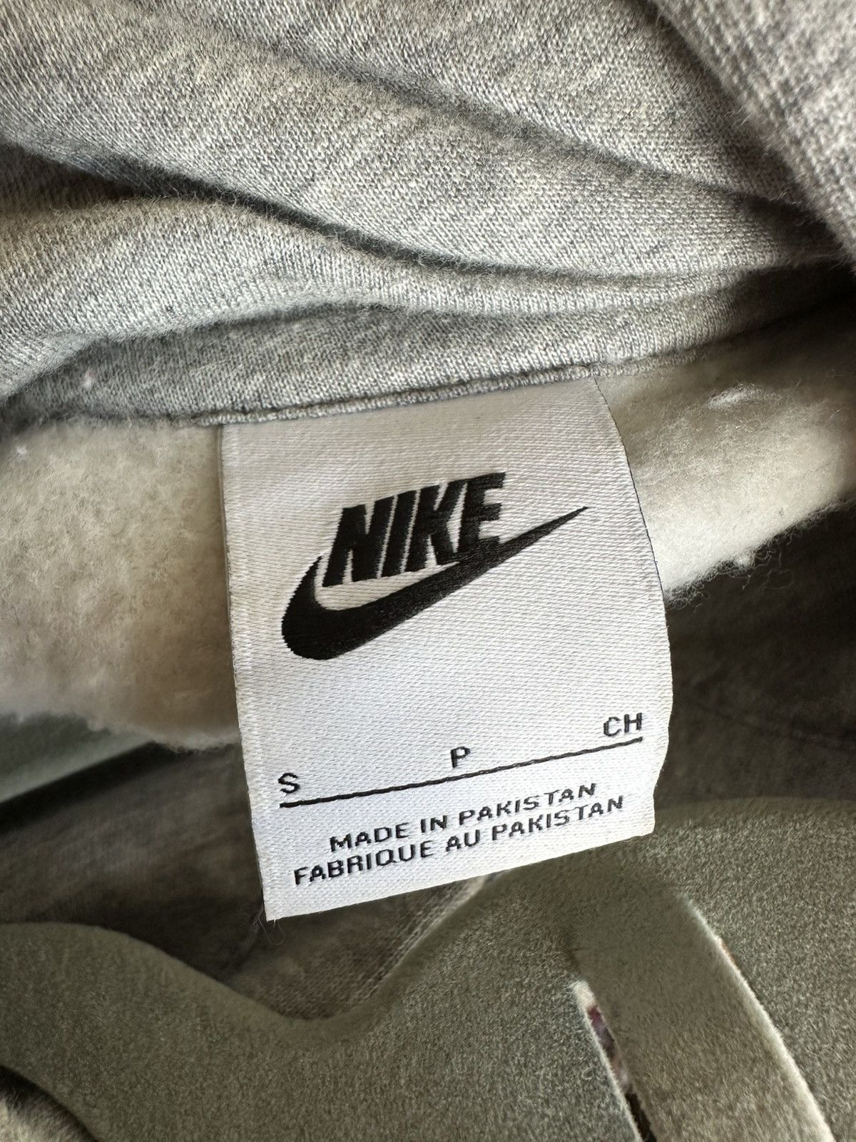 Nike Nike Graphic Grey Pullover Hoodie Size US S / EU 44-46 / 1 - 3 Thumbnail