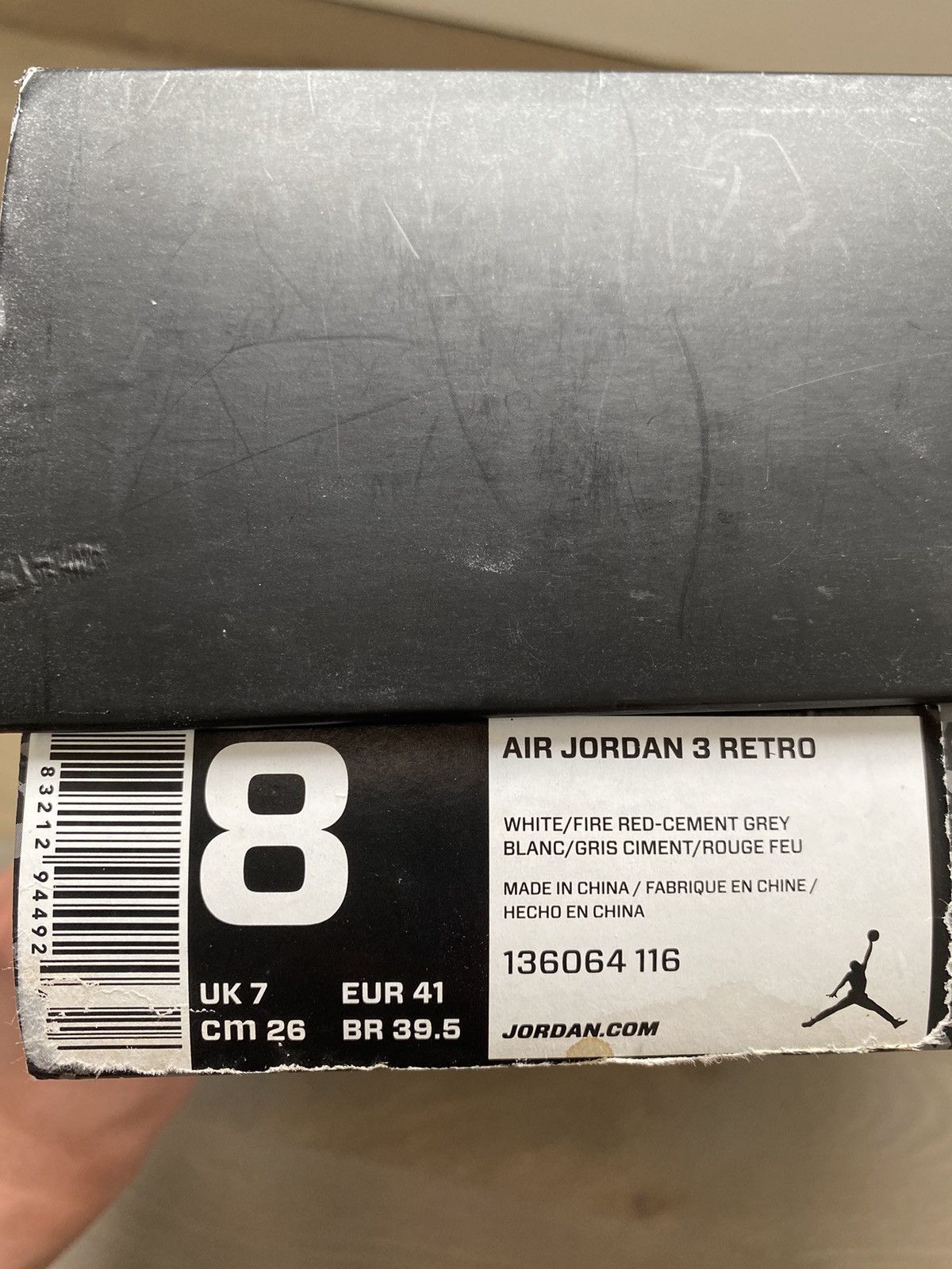 Jordan Brand Air Jordan 3 Retro Hall of Fame Size US 8 / EU 41 - 10 Thumbnail