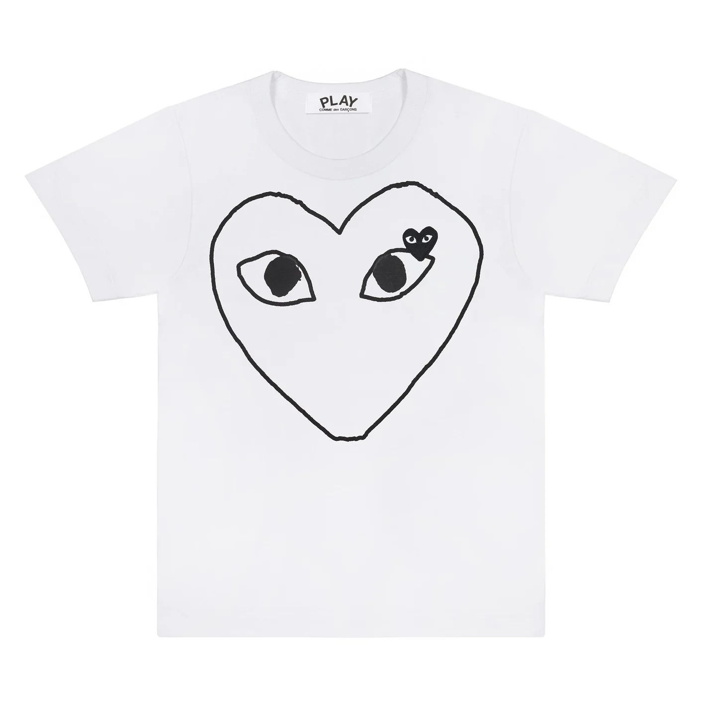 CDG by Comme des Garcons Comme des Garcons play T-shirt heart Size US XXL / EU 58 / 5 - 1 Preview