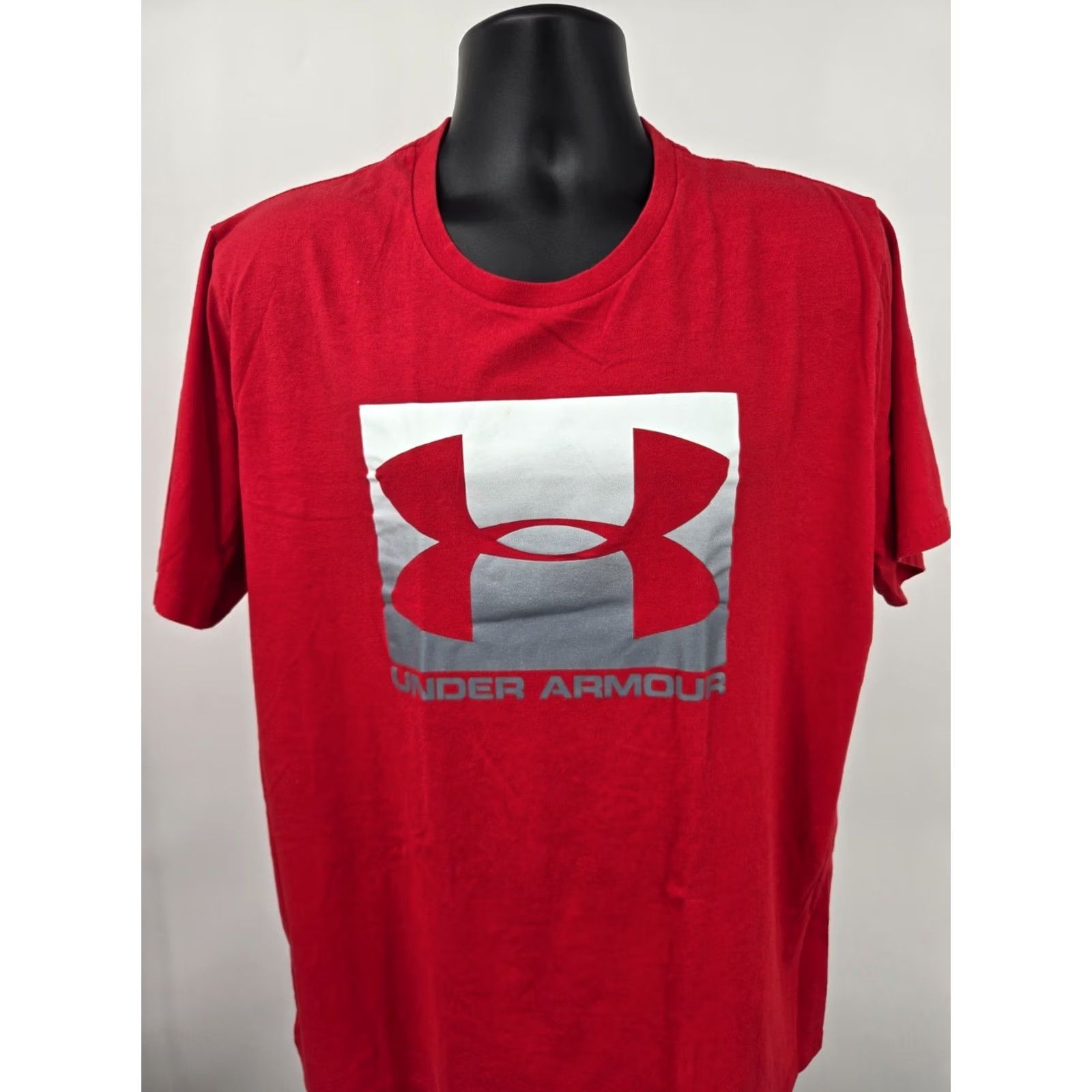 Under Armour Under Armour T-Shirt 2XL Red Logo Short Sleeve Men XXL Size US XXL / EU 58 / 5 - 2 Thumbnail