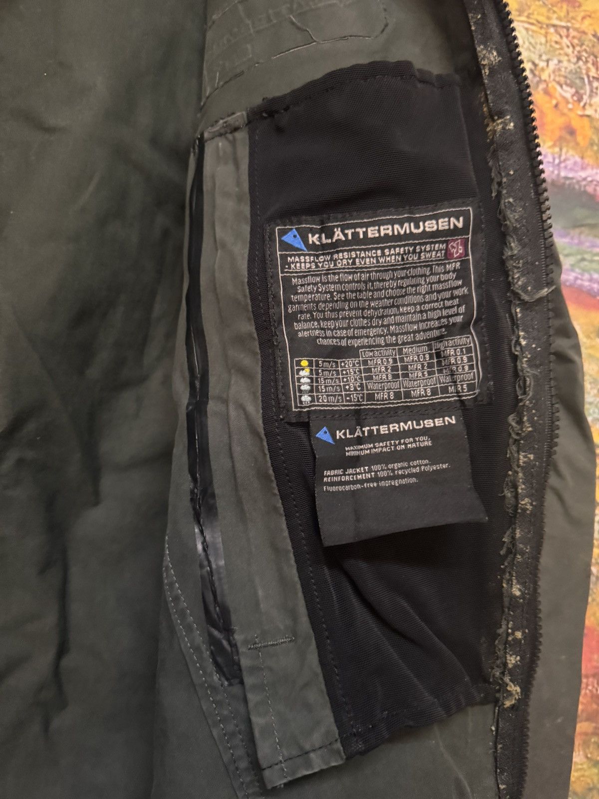 Klattermusen Klattermusen Asymmetric Faded Big Hood Cropped Jacket Size US S / EU 44-46 / 1 - 21 Thumbnail