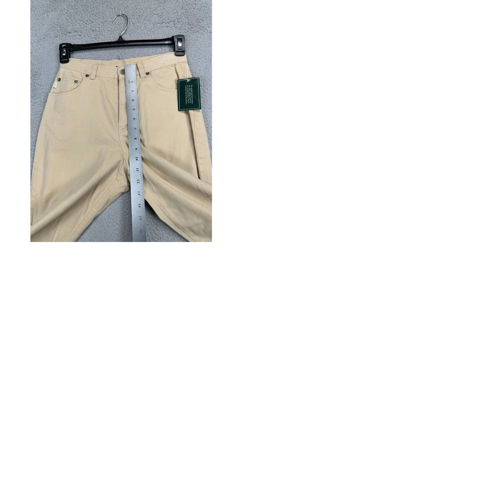 Ralph Lauren Lauren Ralph Lauren Womens 4 Khaki Classic Fit Pants Jeans Beige 28X30 New with Tags Mens? Size 27" / US 4 / IT 40 - 9 Thumbnail
