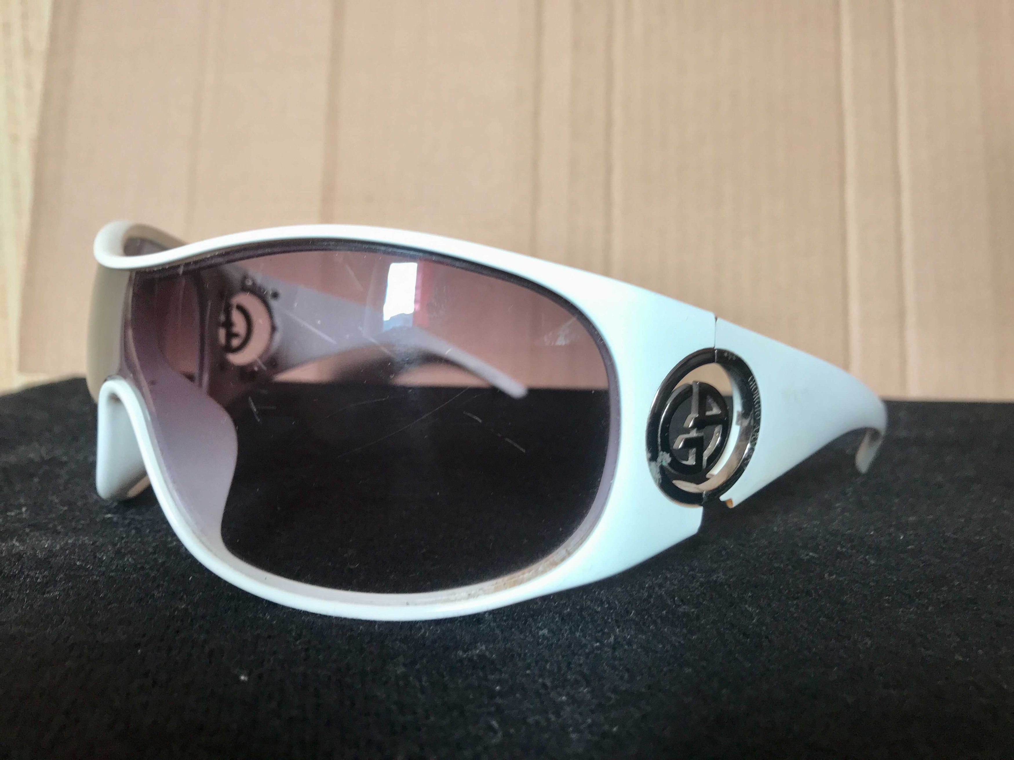 Emporio Armani Emporio Armani GA340/S Mask Sunglasses Size ONE SIZE - 1 Thumbnail