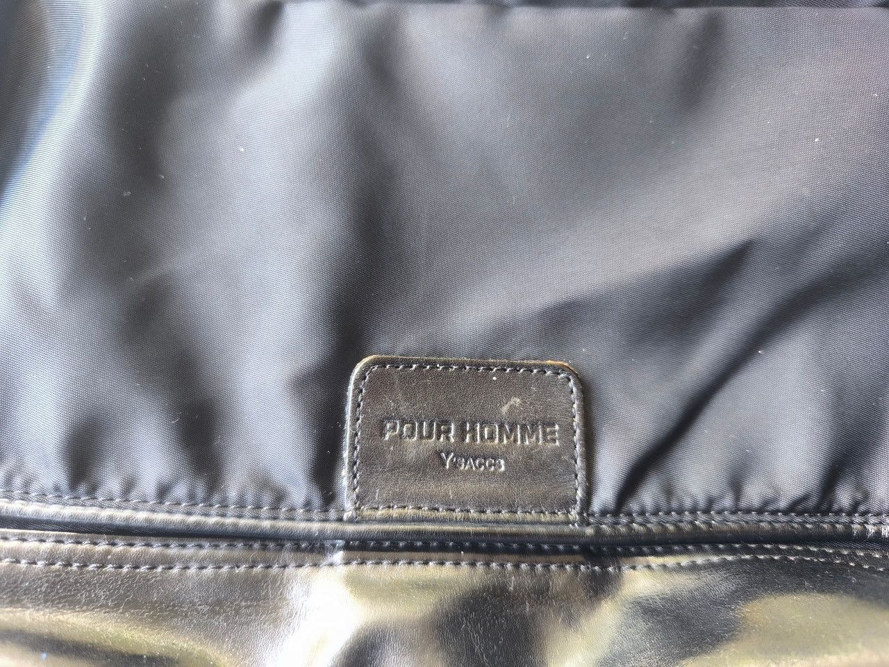Yohji Yamamoto Yohji Yamamoto Ysaccs Pour Homme Sling Bag Size ONE SIZE - 6 Thumbnail