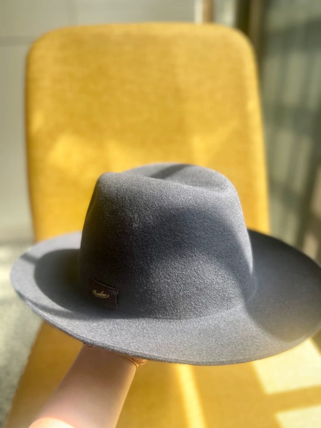 Borsalino Borsalino 99 New Unisex 57 Handmade Minimalist Hat Size ONE SIZE - 5 Thumbnail