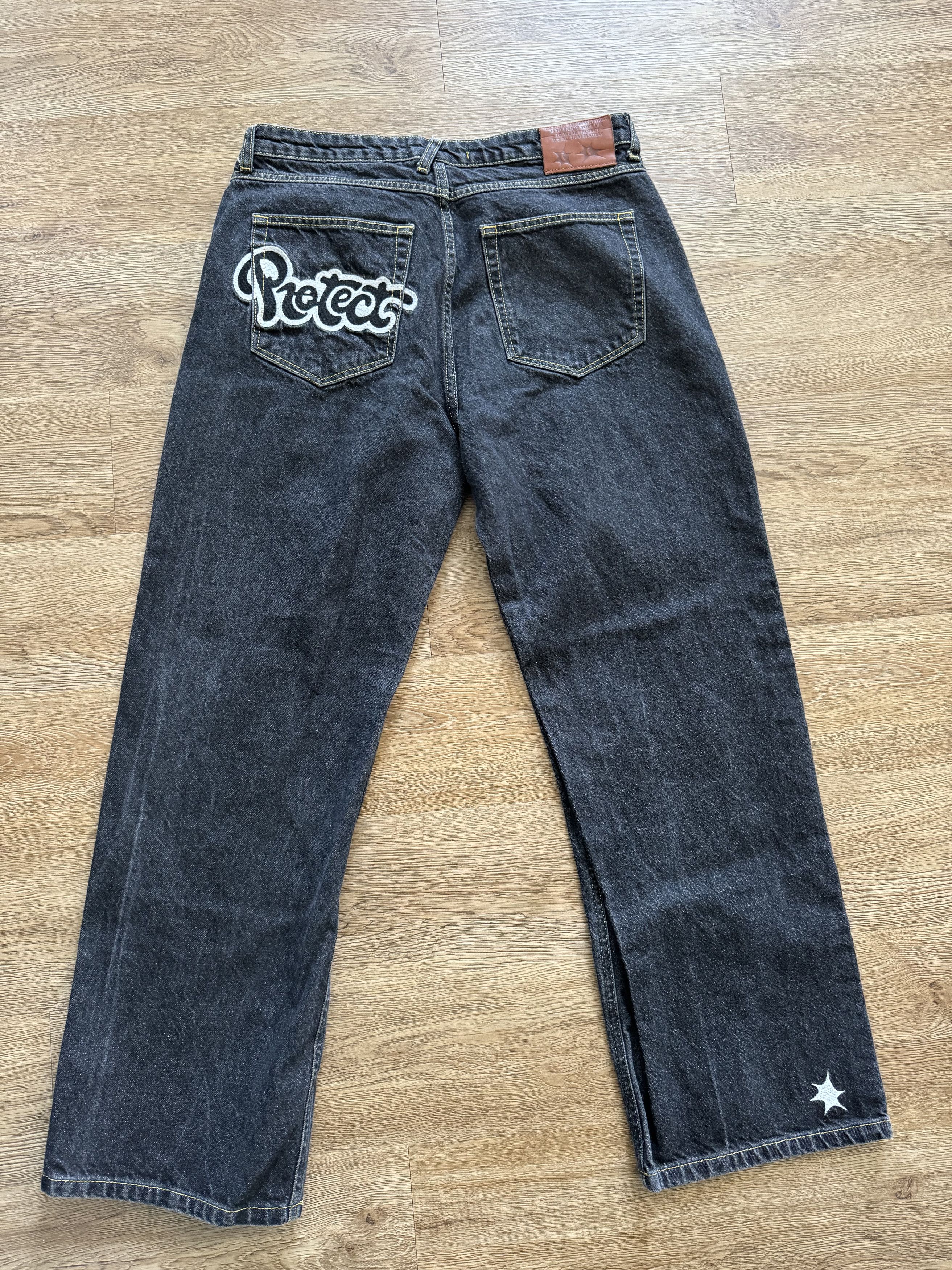 Jean PROTECT Spike Denim Jeans Size US 31 - 2 Thumbnail
