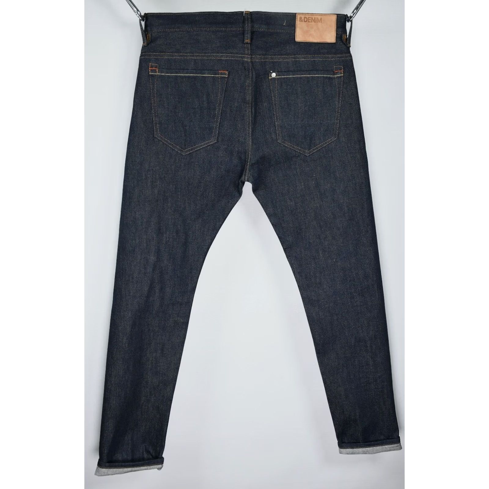 H&M H&M Jeans Men Slim Regular Tapered 13oz Selvedge Denim 30x32 Blue 5-Pocket Cotton Inseam 32 Vintage No Size US 30 / EU 46 - 4 Thumbnail