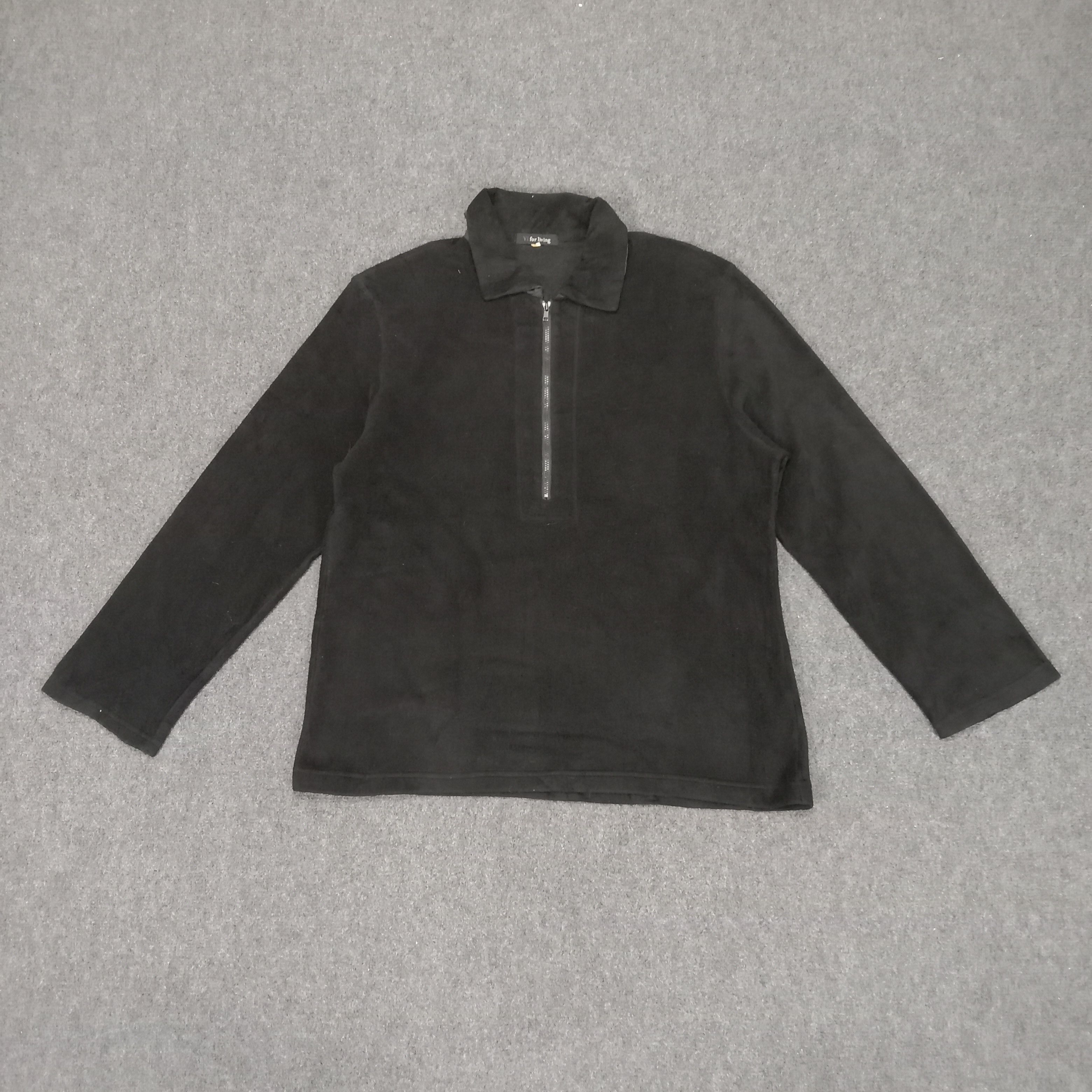 Japanese Brand × Vintage × Y's Y's Yohji Yamamoto Japan Designer Fleece Sweater Size US M / EU 48-50 / 2 - 3 Thumbnail
