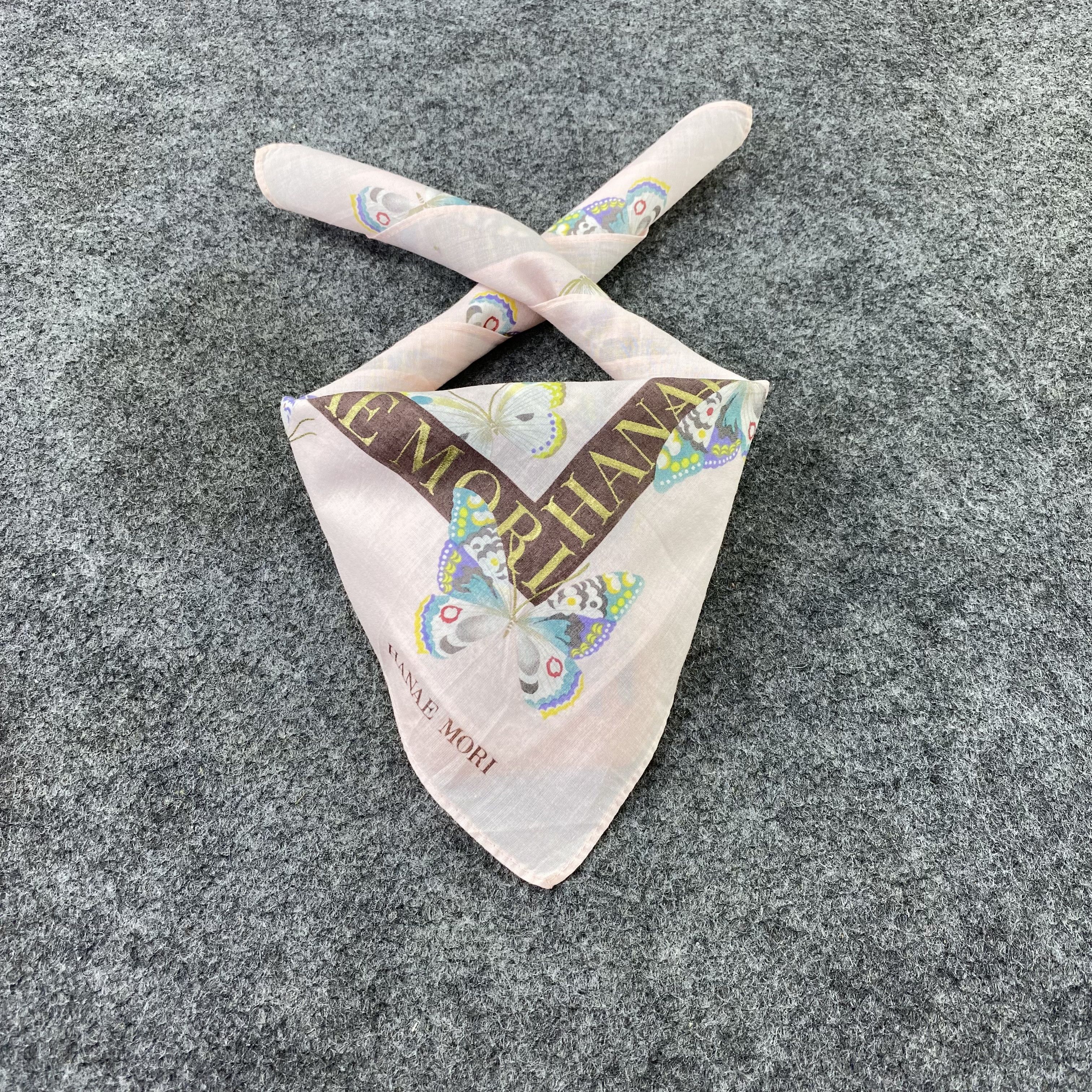 Hanae Mori Hanae Mori Handkerchief / Bandana / Neckerchief-B1101 Size ONE SIZE - 2 Thumbnail