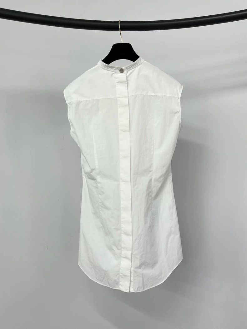 Chanel Chanel 22P white sleeveless shirt Size XS / US 0-2 / IT 36-38 - 2 Thumbnail