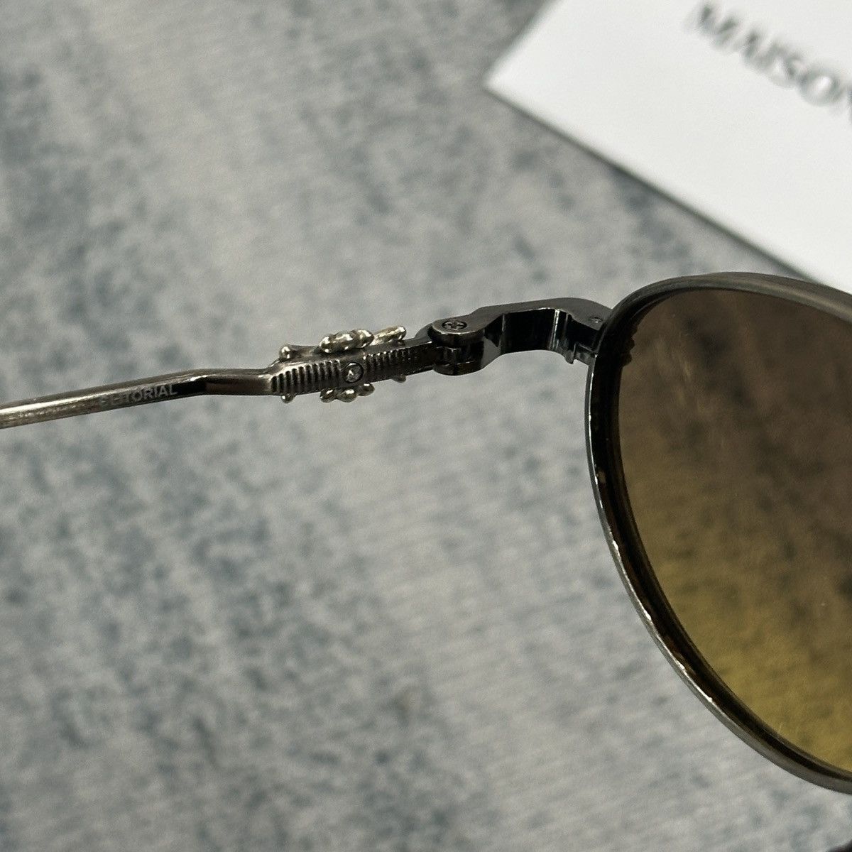 Chrome Hearts CHROME HEARTS CLITORIAL ANTIQUE SILVER SUNGLASSES Size ONE SIZE - 7 Thumbnail