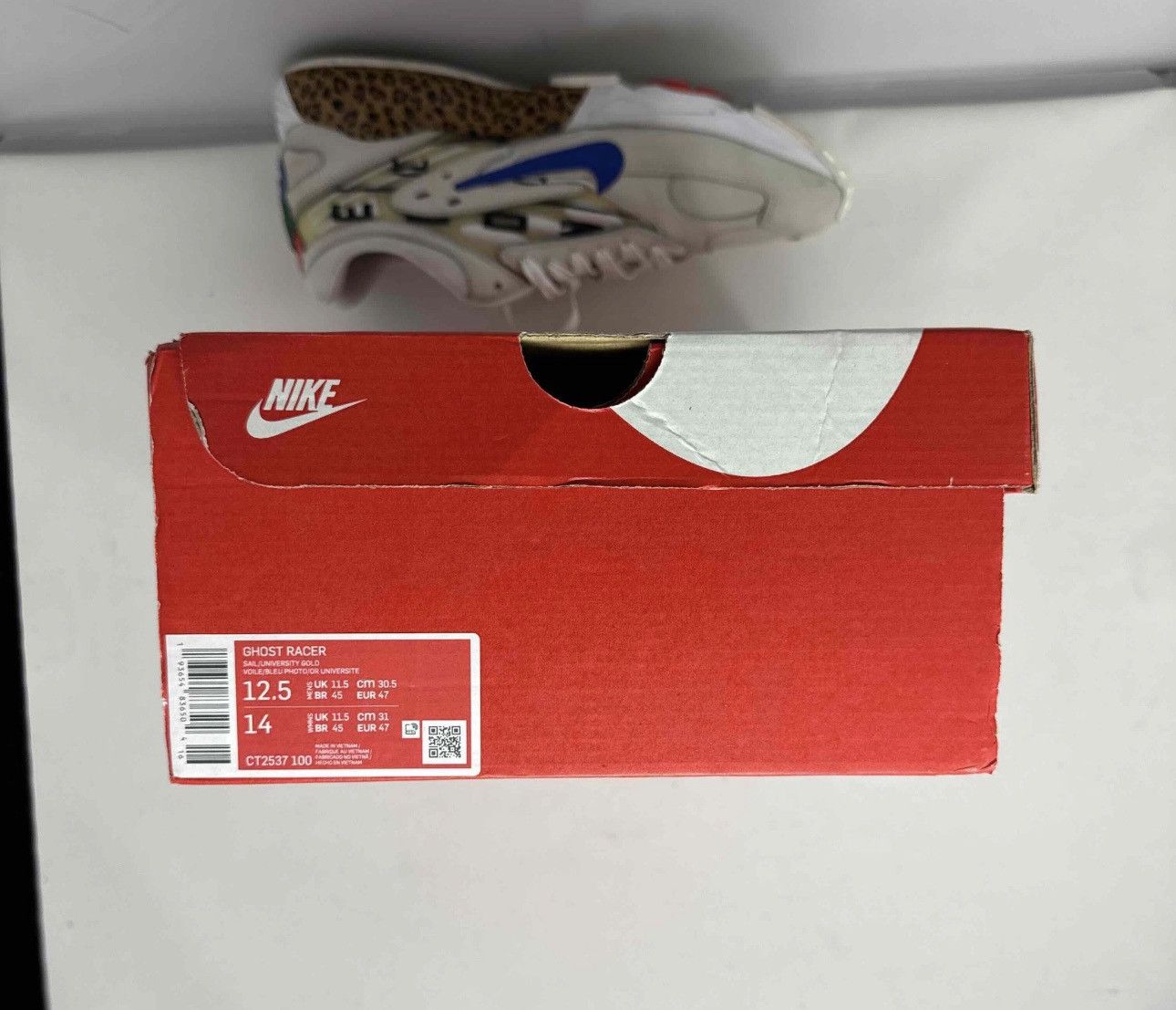 Nike Size? x Nike Air Ghost Racer ‘Copy and Paste’ - 12.5 Size US 12.5 / EU 45-46 - 8 Thumbnail