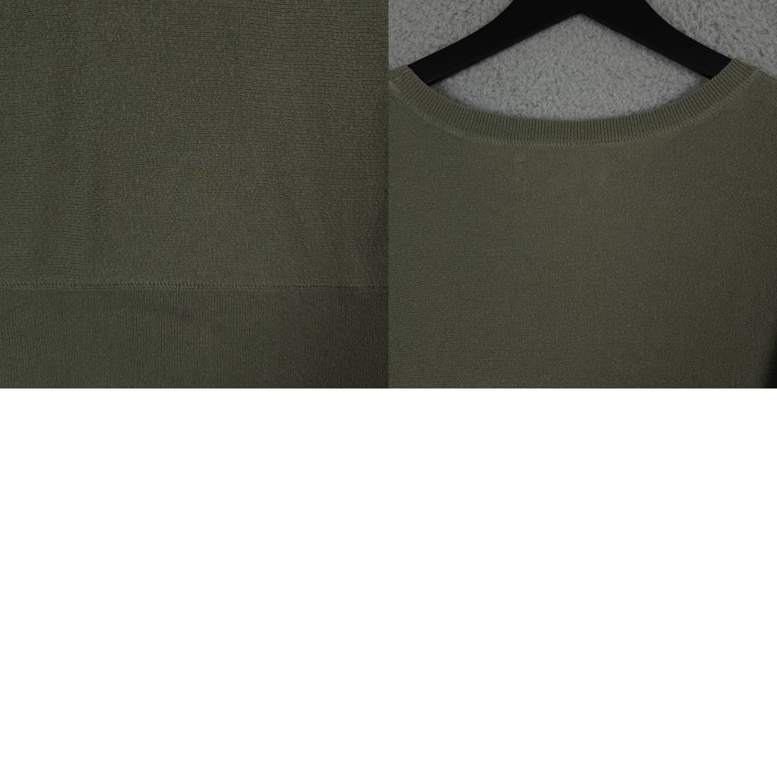 Loft LOFT Womens Medium Green 3/4 Sleeve Pullover Crewneck Lightweight Casual Sweater Size M / US 6-8 / IT 42-44 - 8 Thumbnail