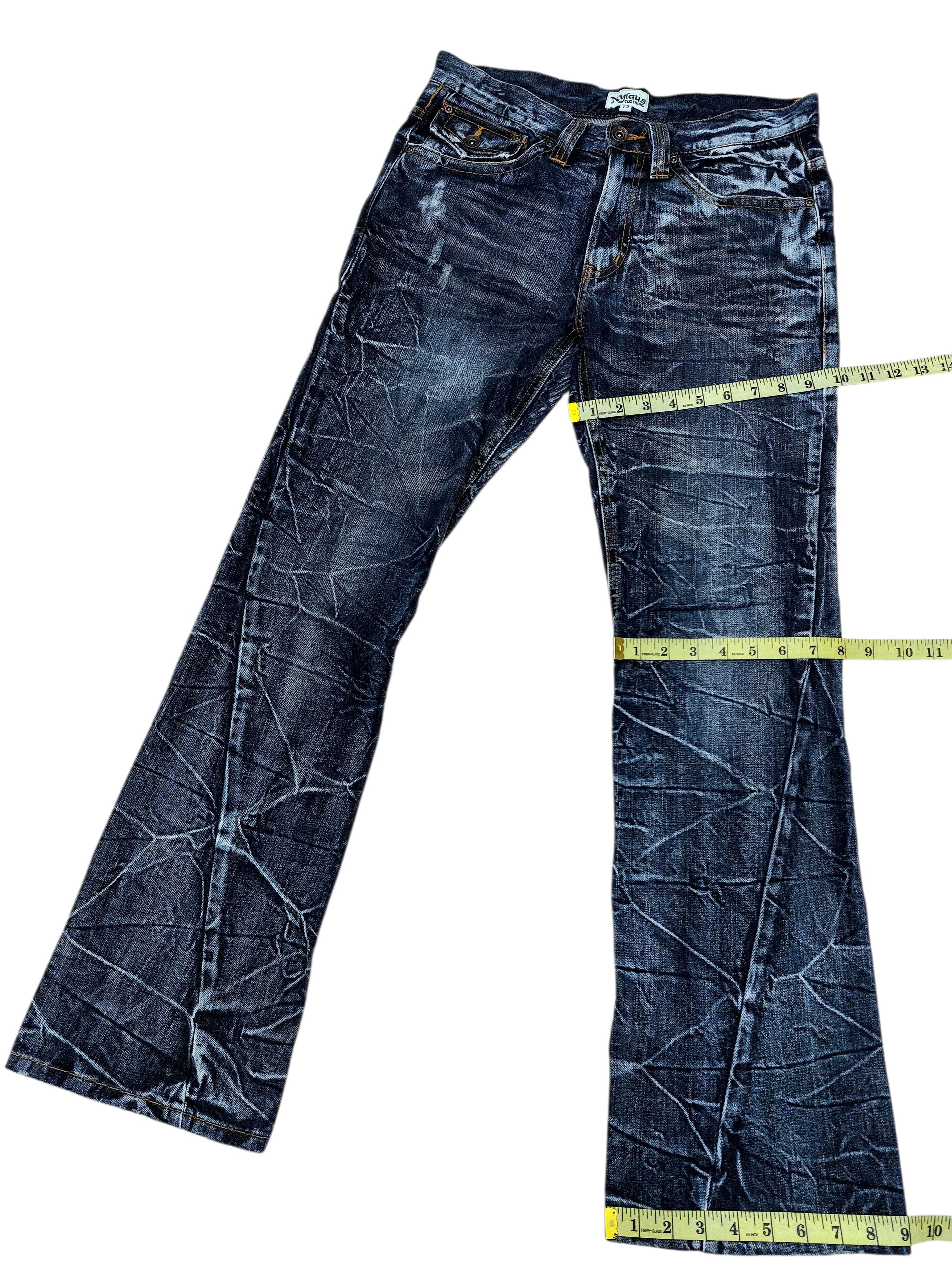 Vintage Vintage Nylaus Japan Flare Jeans Size US 30 / EU 46 - 14 Thumbnail