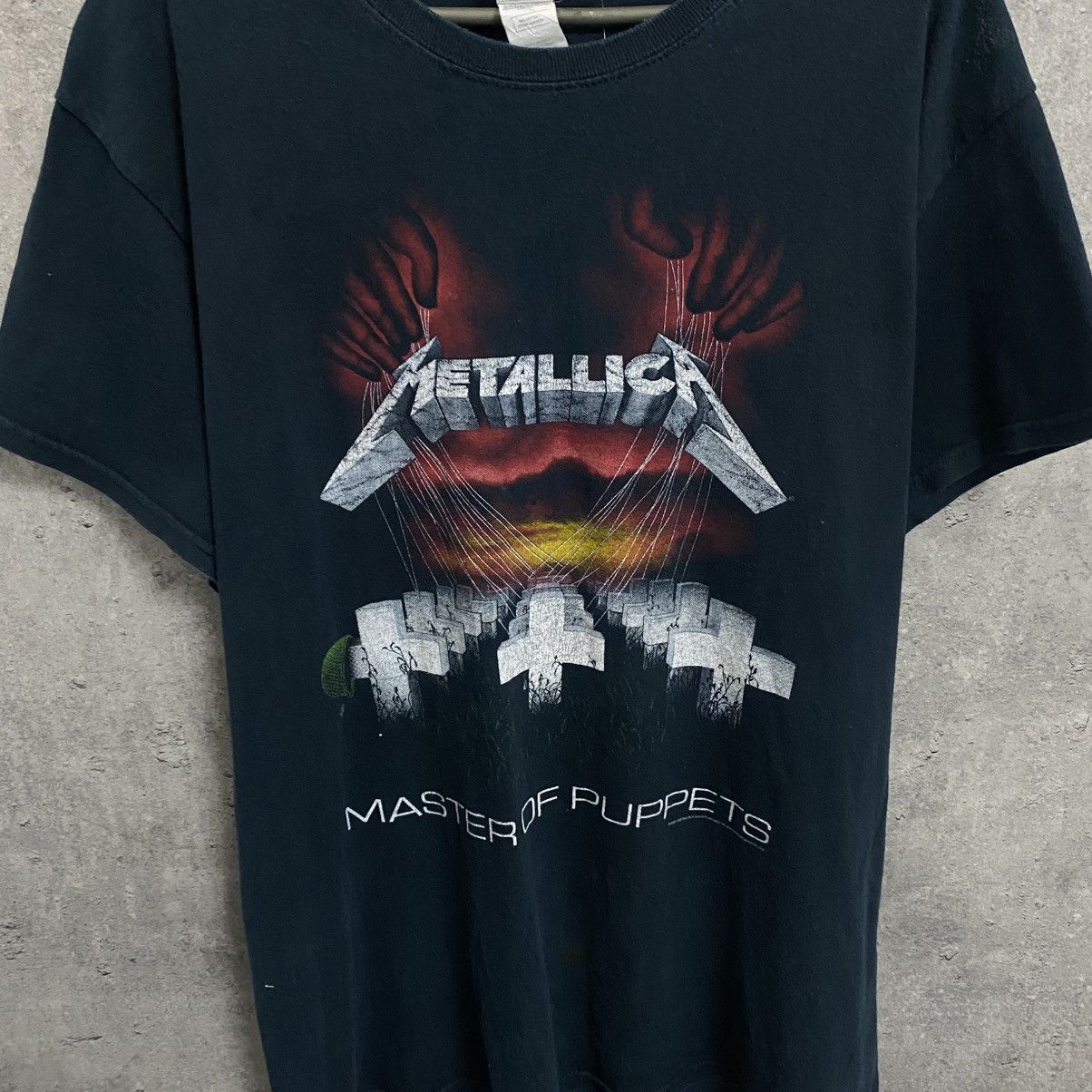 Metallica Metallica Vintage 2007 Rock Band T-Shirt Faded Tee Size US L / EU 52-54 / 3 - 5 Thumbnail