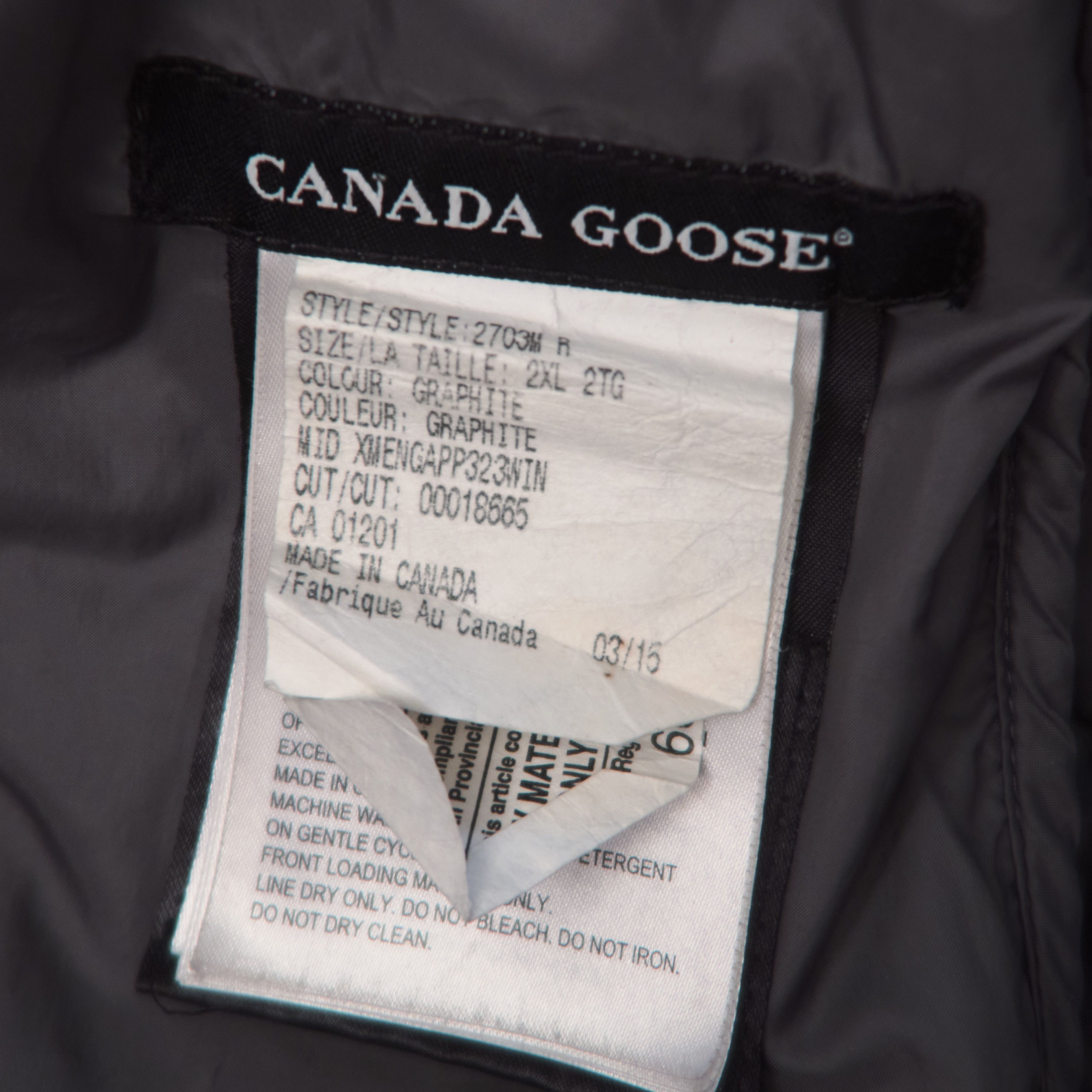 Canada Goose CANADA GOOSE Hybridge Lite Hoodie Down 2703M Brown Size US XXL / EU 58 / 5 - 6 Thumbnail