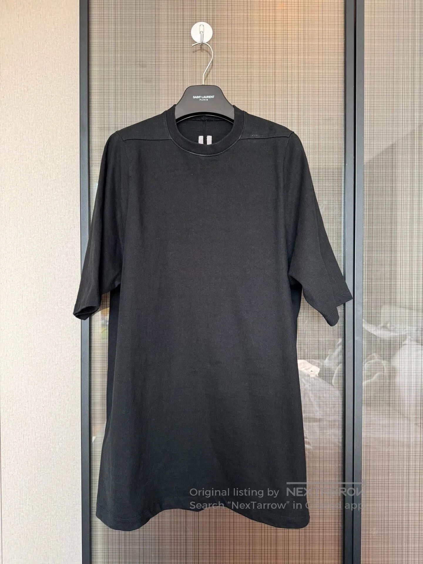 Rick Owens Rick Owens Men's Long Crew Neck T. Size US M / EU 48-50 / 2 - 1 Thumbnail