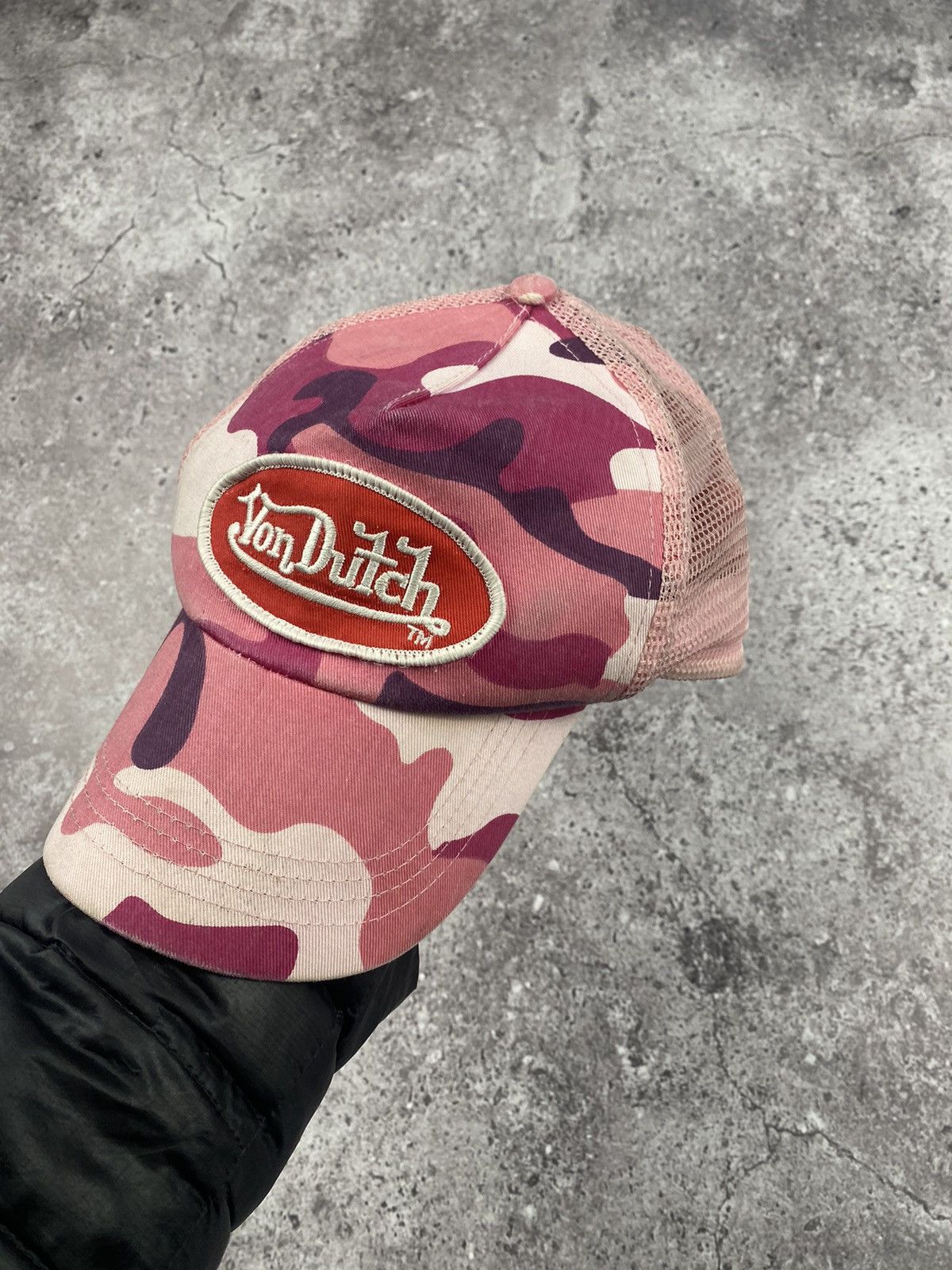 Von Dutch Rare vintage vondutch camo trucker hats Size ONE SIZE - 3 Thumbnail