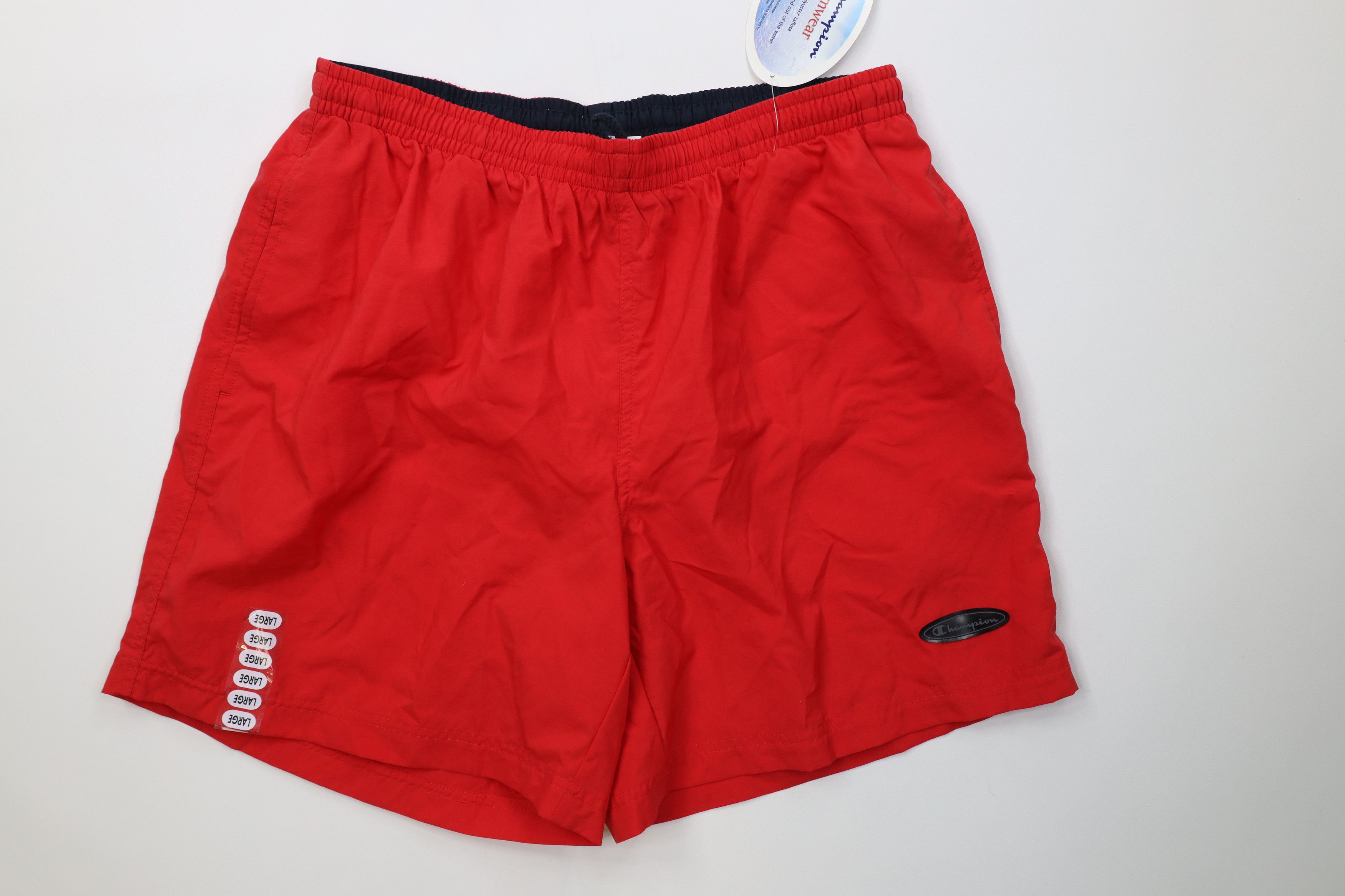 Champion Deadstock Vintage Y2K 2002 Champion Lined Shorts Swim Trunks Size US 34 / EU 50 - 1 Thumbnail