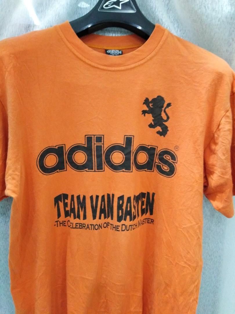 Adidas Adidas 90s Van Basten Tribute Tee Vintage Oranje Size US M / EU 48-50 / 2 - 2 Thumbnail
