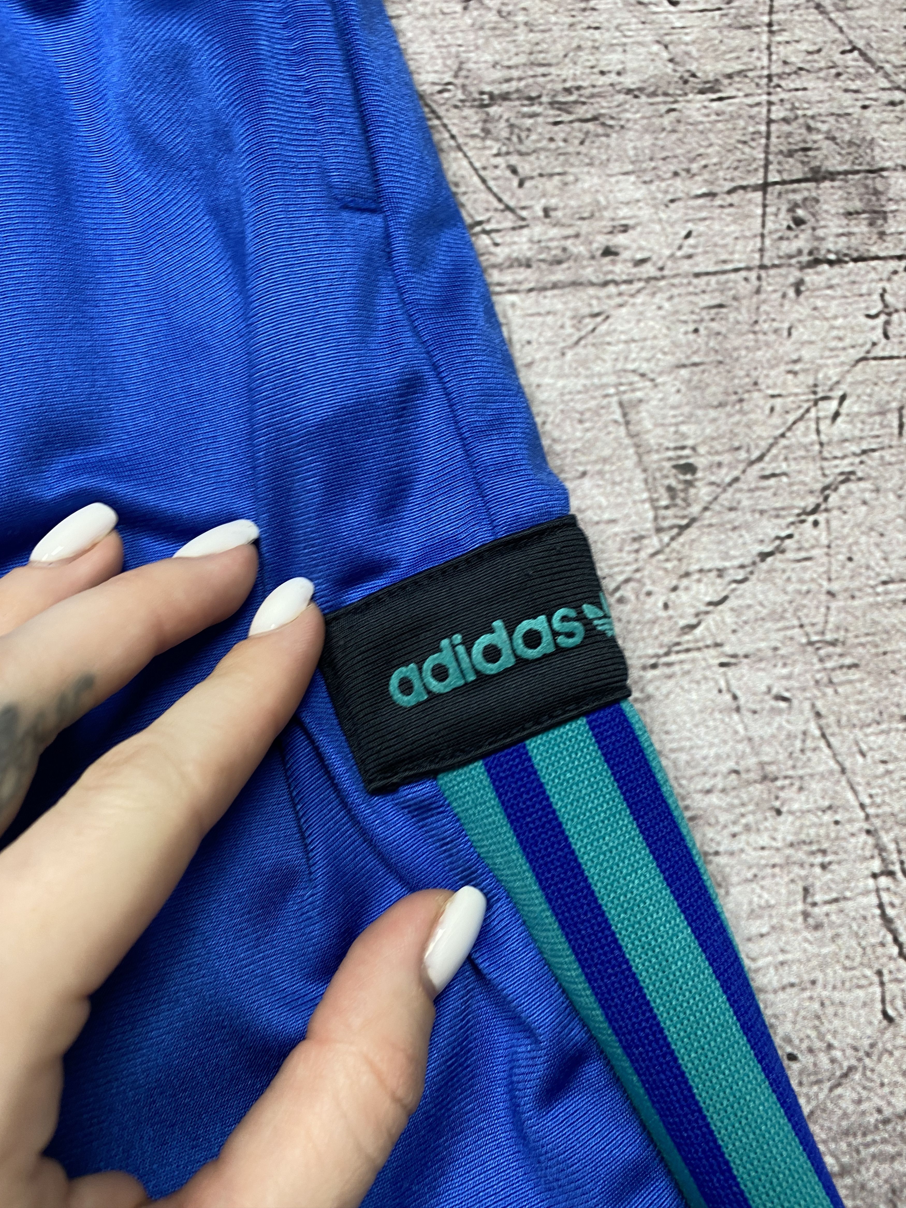Adidas × Vintage Adidas 90s Vintage Mens Track Pants Size US 34 / EU 50 - 3 Thumbnail