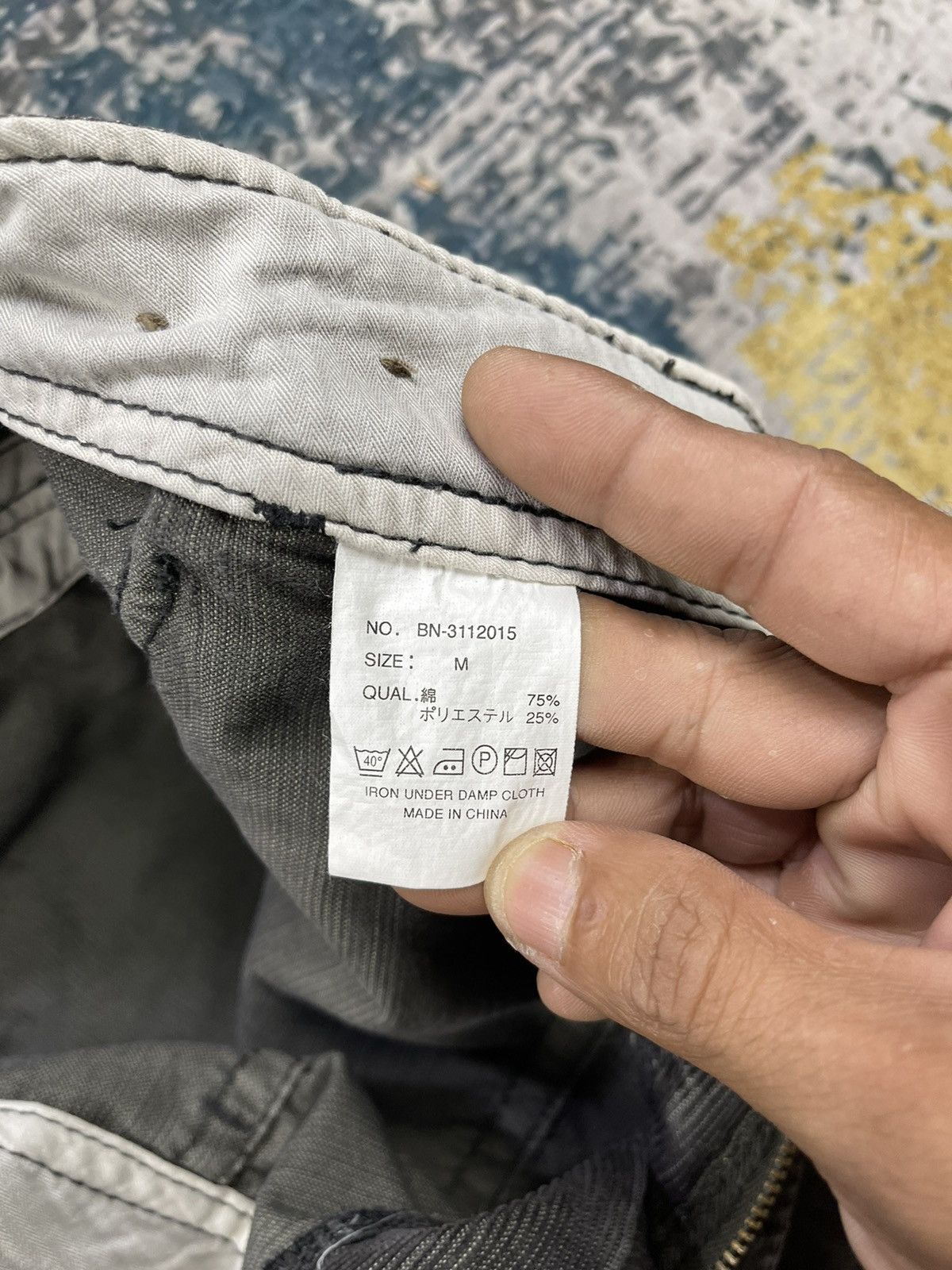 Japanese Brand Back Number Military Corduroy Cargo Tactical Bush Pants Size US 30 / EU 46 - 11 Thumbnail