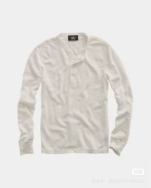 RRL Ralph Lauren RRL Double RL Henley Waffle Knit Top Size US M / EU 48-50 / 2 - 1 Thumbnail