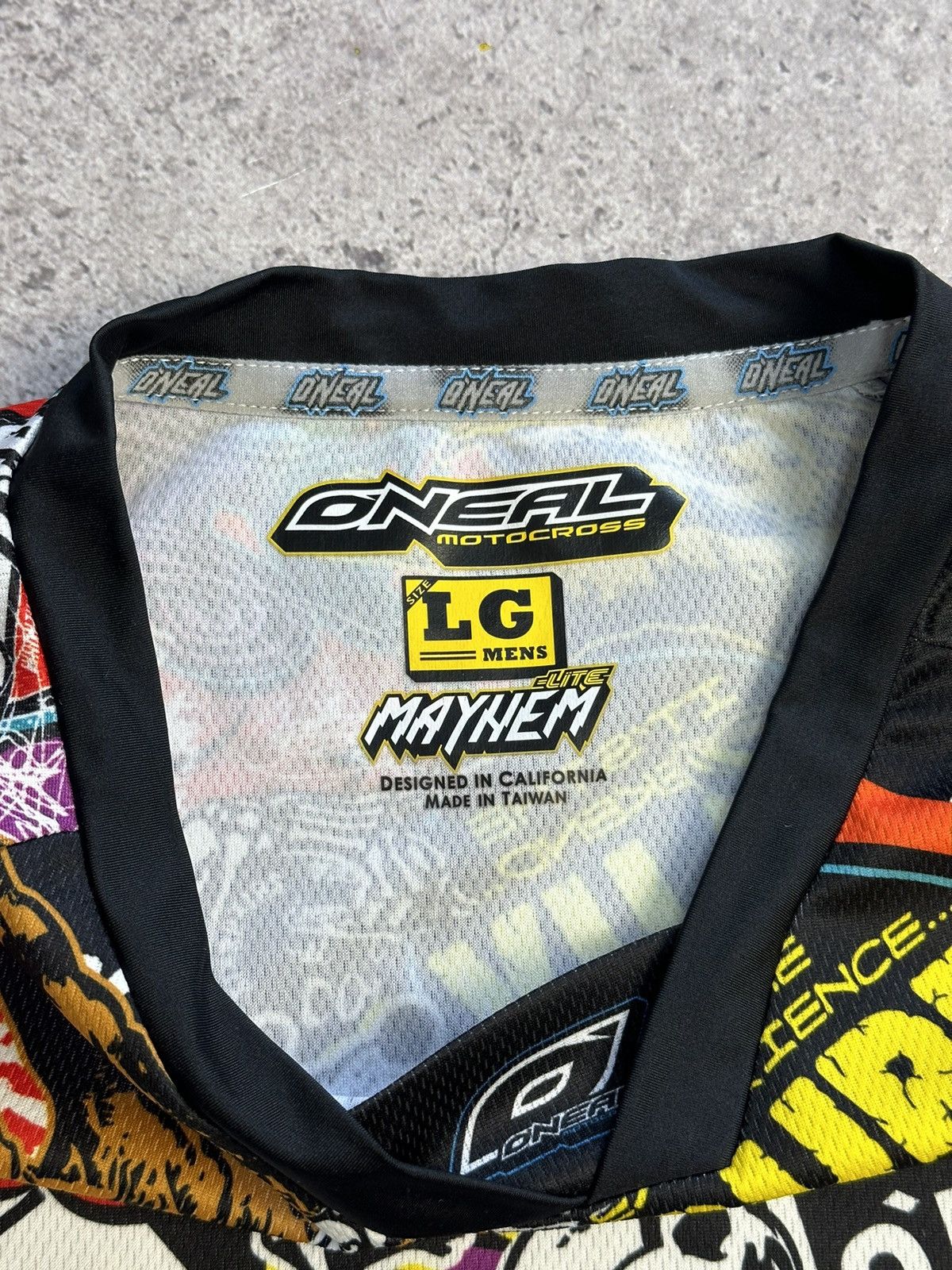 O'Neill Vintage O’neal Mayhem Motocross Racing Jersey Fox Y2K Size US L / EU 52-54 / 3 - 12 Thumbnail