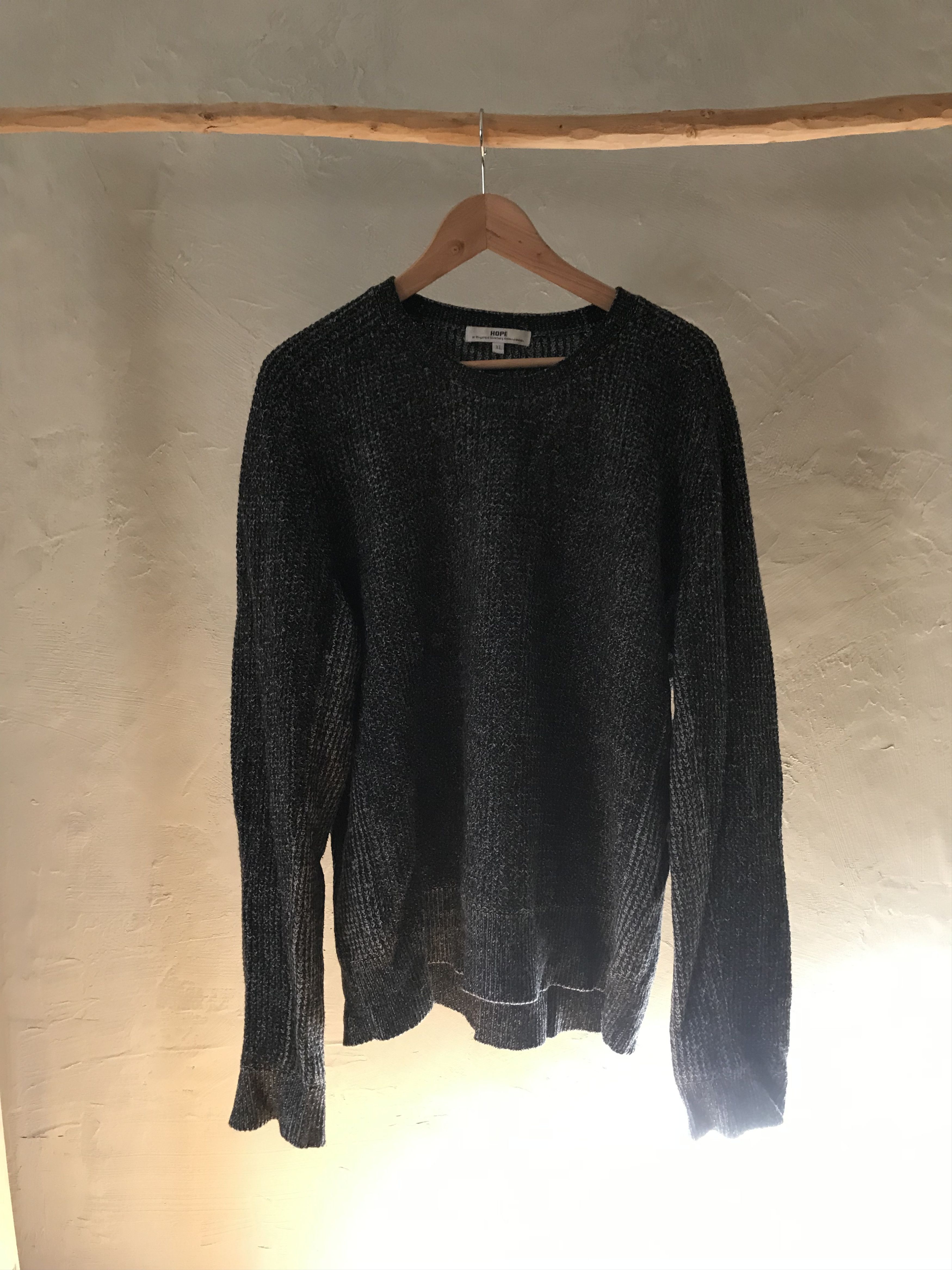 Hope Hope Stockholm vintage waffle knit sweater Size US XL / EU 56 / 4 - 1 Thumbnail