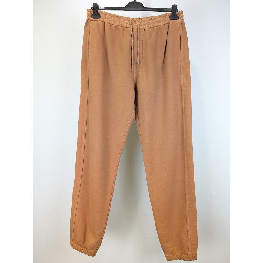 Saint Laurent Paris o1rshd1 Molleton Doux Blanchi Gots Jogging sweatpants Brown Size US 36 / EU 52 - 2 Thumbnail