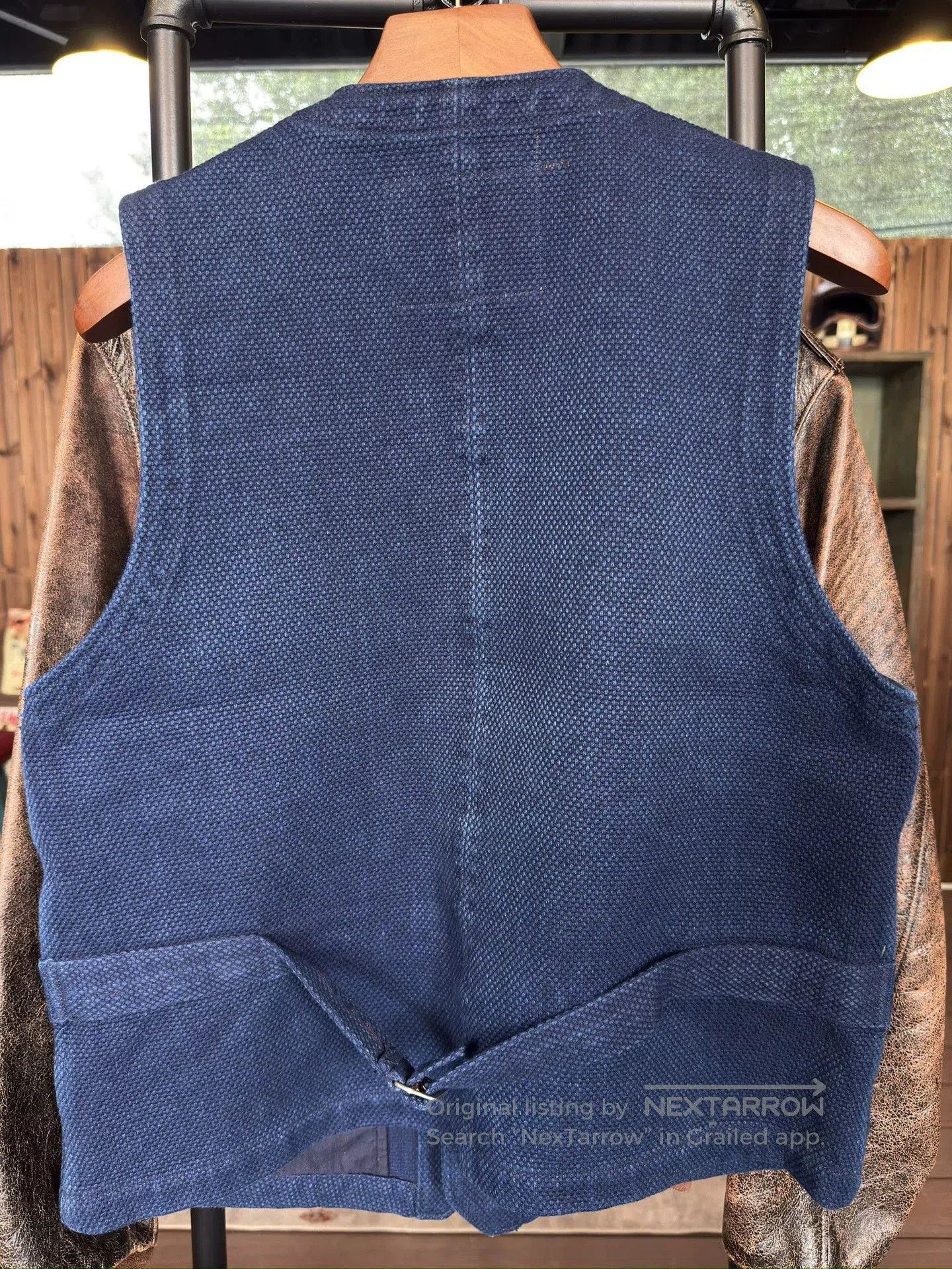 Studio D'Artisan Studio D'artisan Sashiko Denim Vest. Size US XXS / EU 40 - 2 Thumbnail