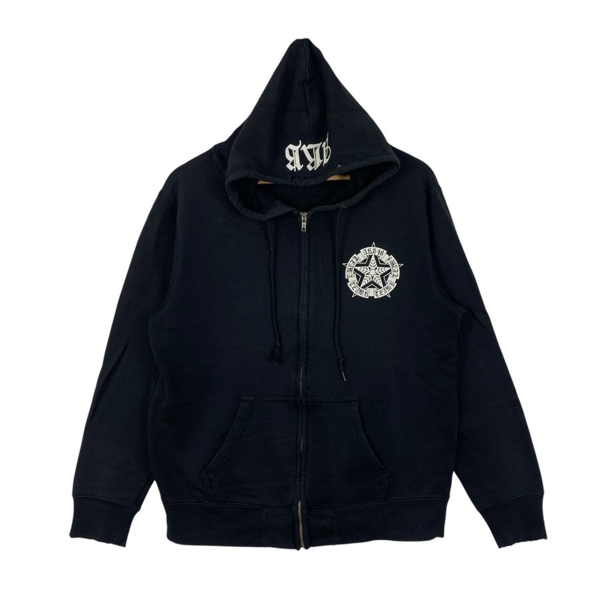 Band Tees AKB48 Goth Star Zip Hoodie Large Japan Streetwear Cyber Y2K Size US L / EU 52-54 / 3 - 1 Thumbnail