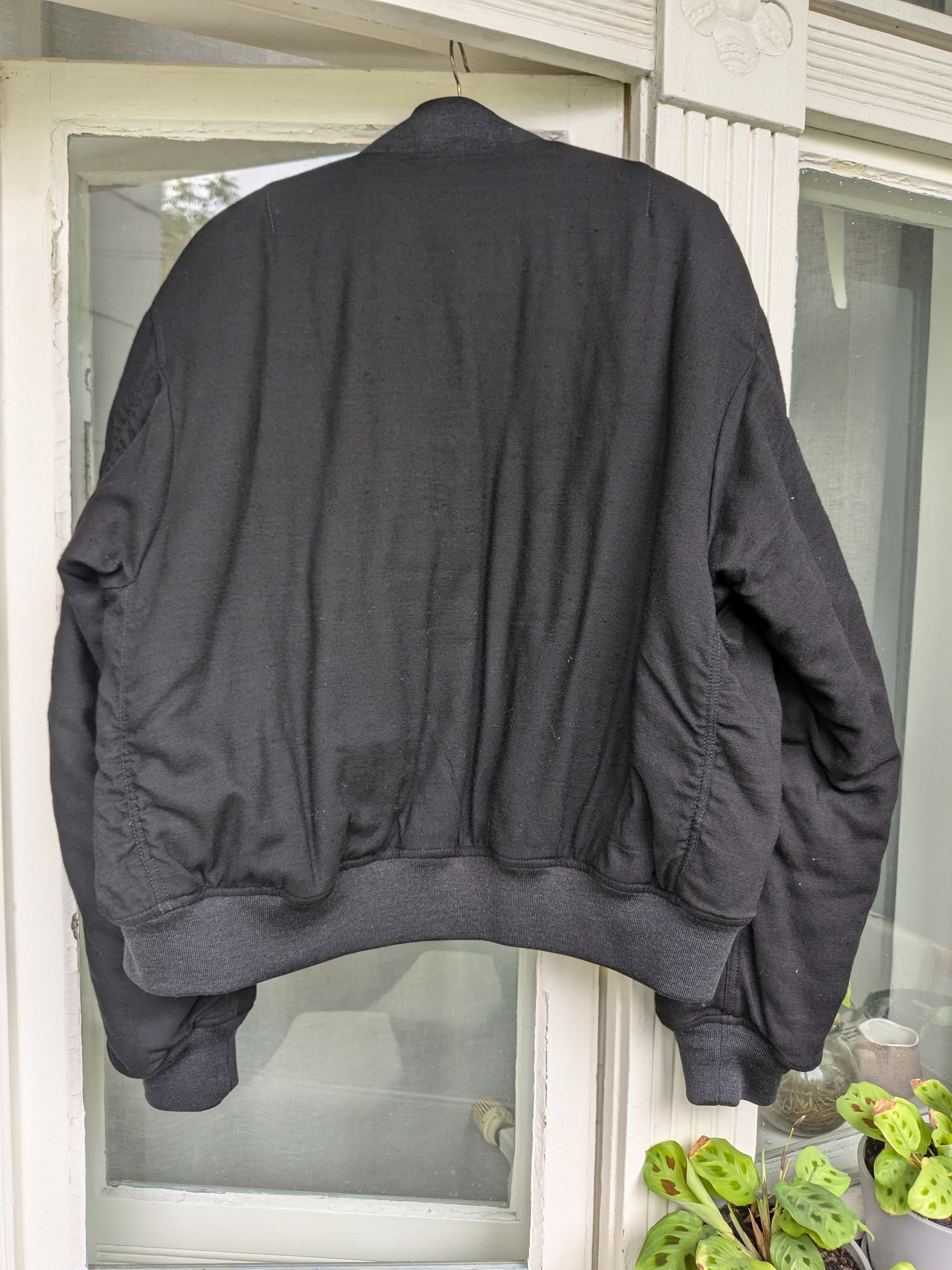 Haider Ackermann AW16 Black Wool Bomber Size US XL / EU 56 / 4 - 3 Thumbnail