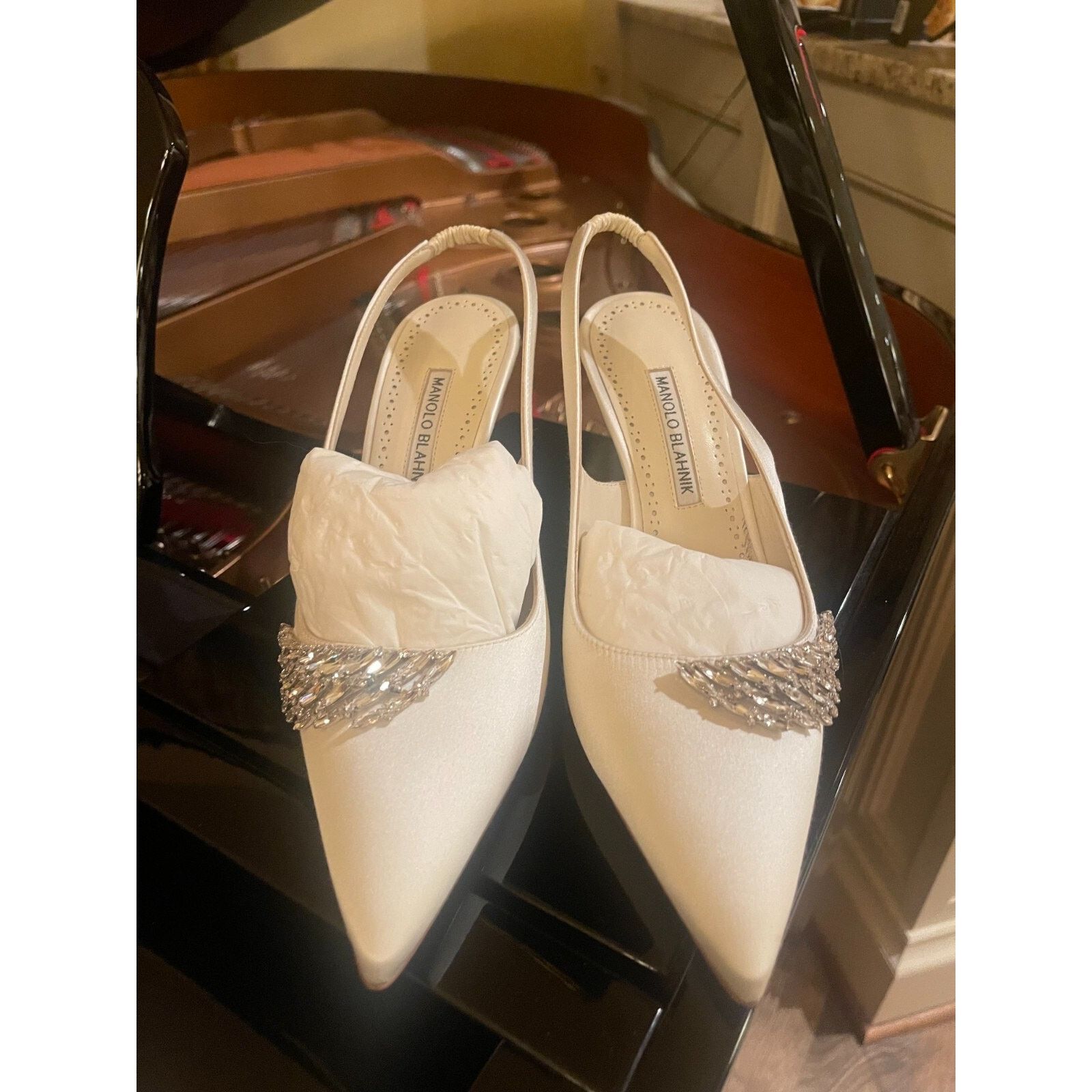 Manolo Blahnik Manolo Blahnik Terala 70mm, Size 39 European size Size US 9 / IT 39 - 6 Thumbnail