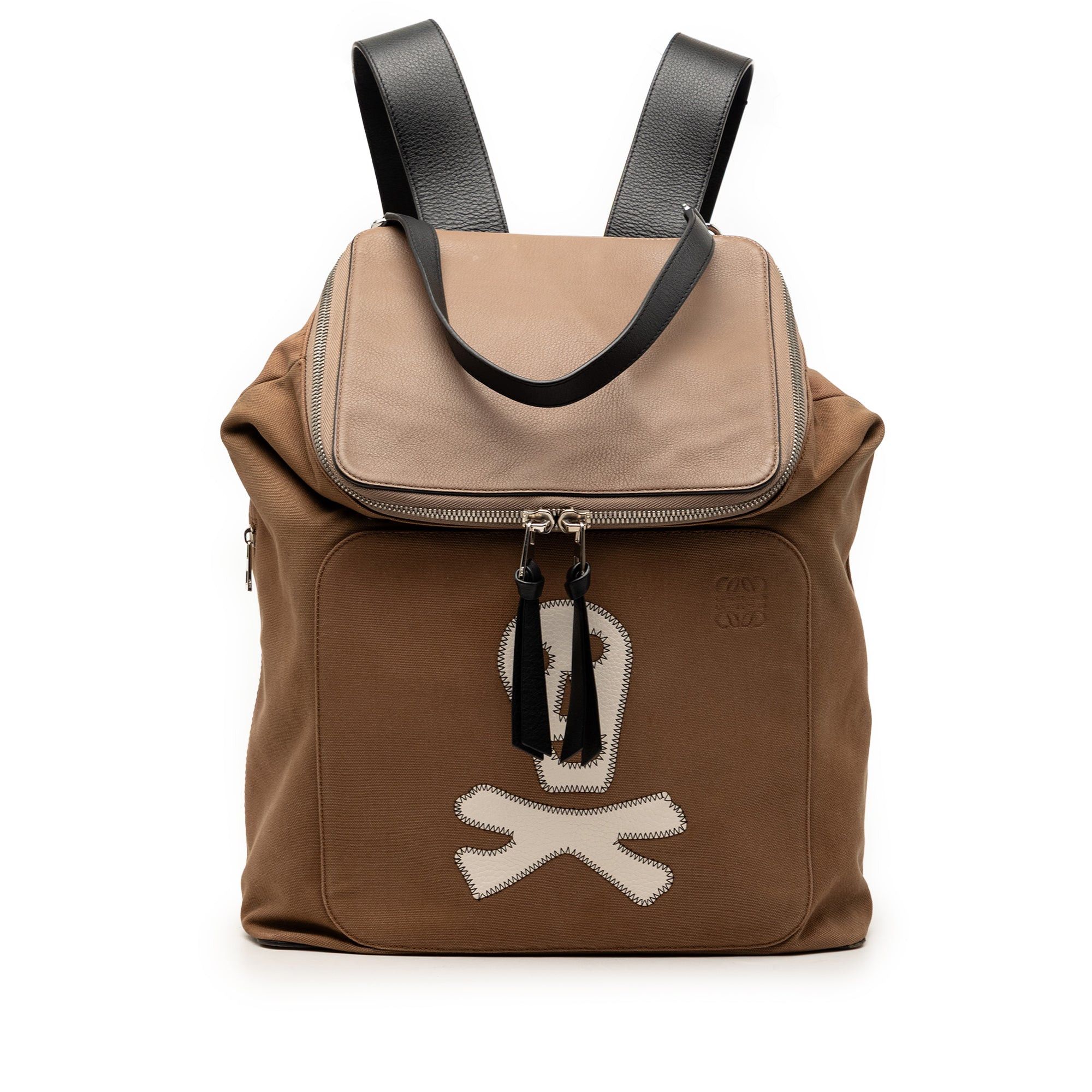 Loewe Large Canvas Skull Goya Backpack Size ONE SIZE - 1 Thumbnail