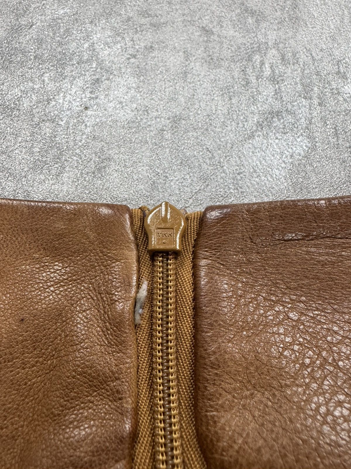 Designer × Karen Millen KAREN MILLEN Leather Mini Dress Womens Size 36 Size 27" / US 4 / IT 40 - 10 Thumbnail