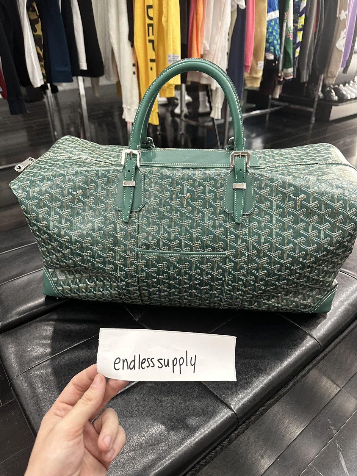 Goyard Goyard Bowling 55 Duffel Bag Grailed