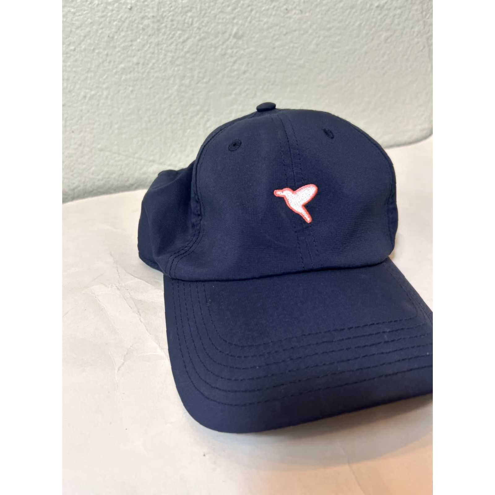 Vintage VINTAGE Bird Dogs Unisex Adult Free The Bird Navy Blue Strapback Hat Logo Polyester Size ONE SIZE - 3 Thumbnail