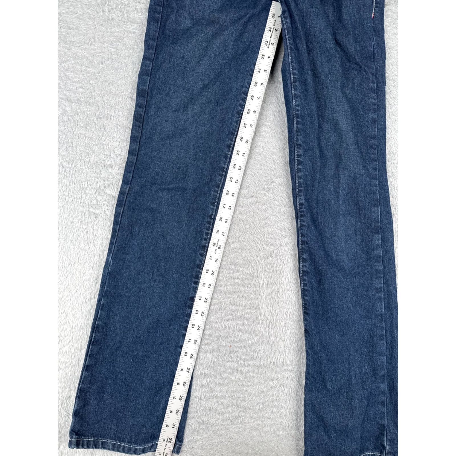 LAPCO Jeans Women Bootcut Denim 28x33 Blue Flame-Resistant Mid Rise 4 Regular 5-Pocket CAT2 Vintage No