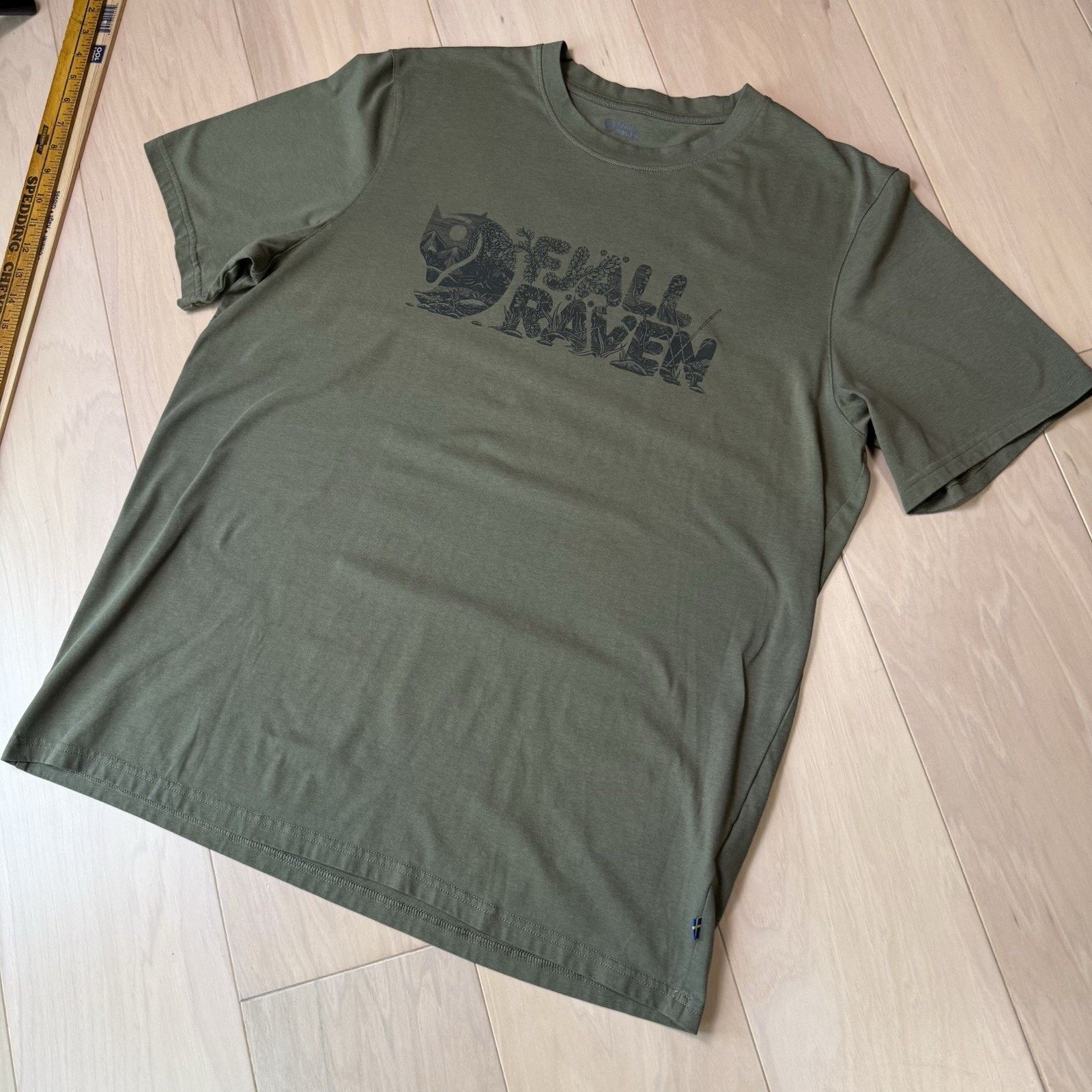 Fjallraven Fjallraven Lush Logo Shirt XL Green Hiking Outdoors Size US XL / EU 56 / 4 - 9 Thumbnail