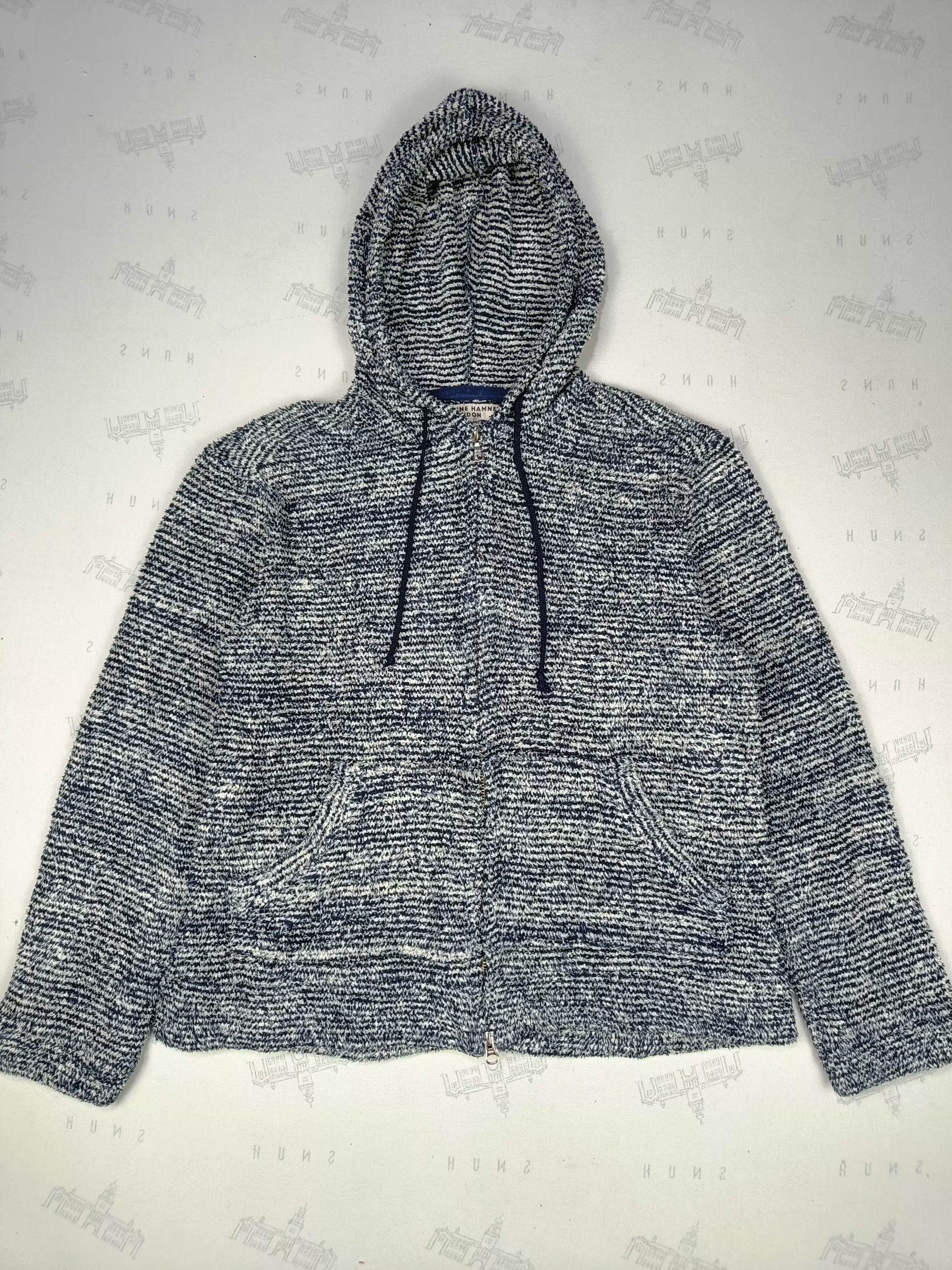 Katharine Hamnett London Katherine Hamnet London Sweater Knit Hoodie Size US L / EU 52-54 / 3 - 2 Thumbnail