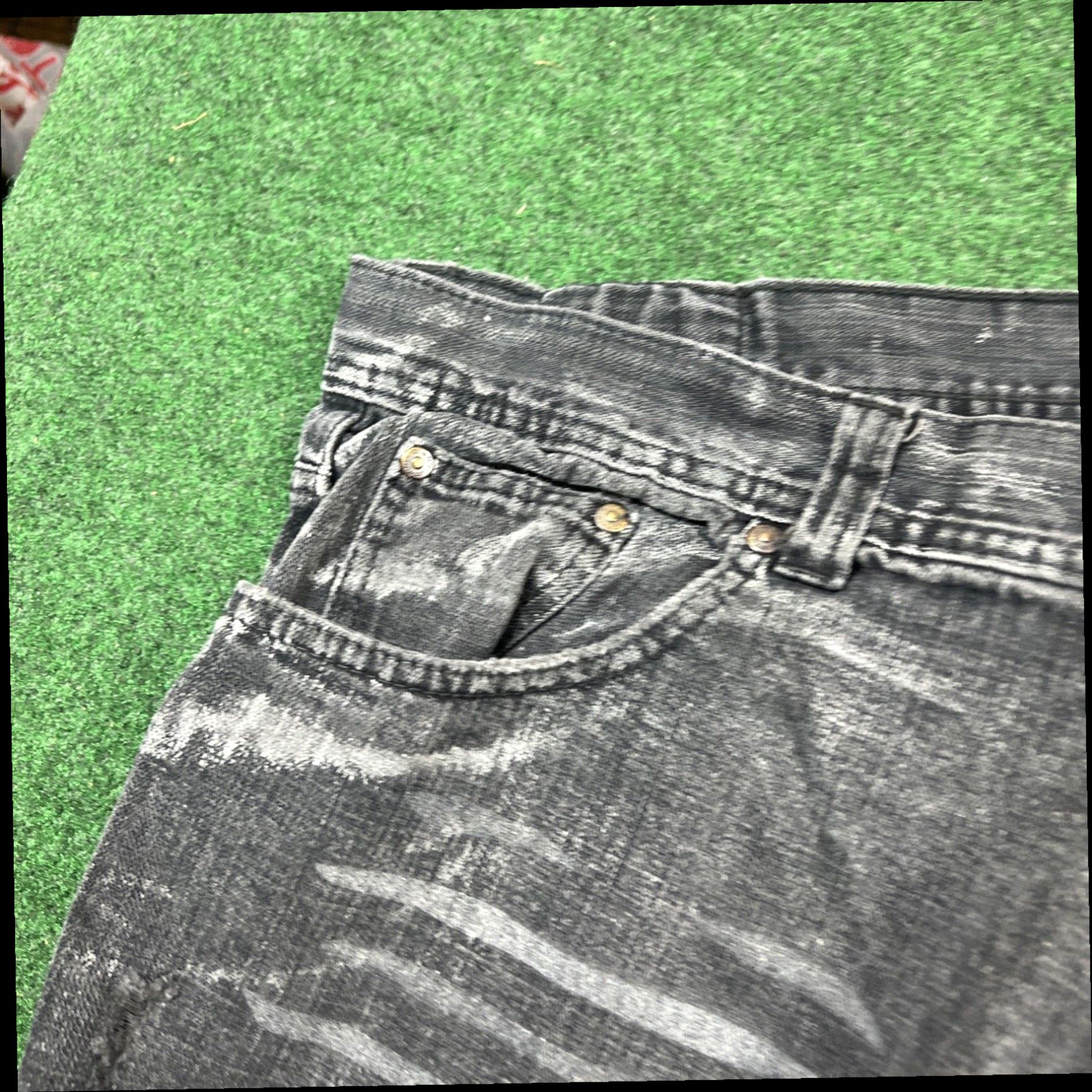 Jordan Brand Jordan Craig Collins Jeans Mens 44x30 ) Black Stretch Size US 44 / EU 60 - 5 Thumbnail